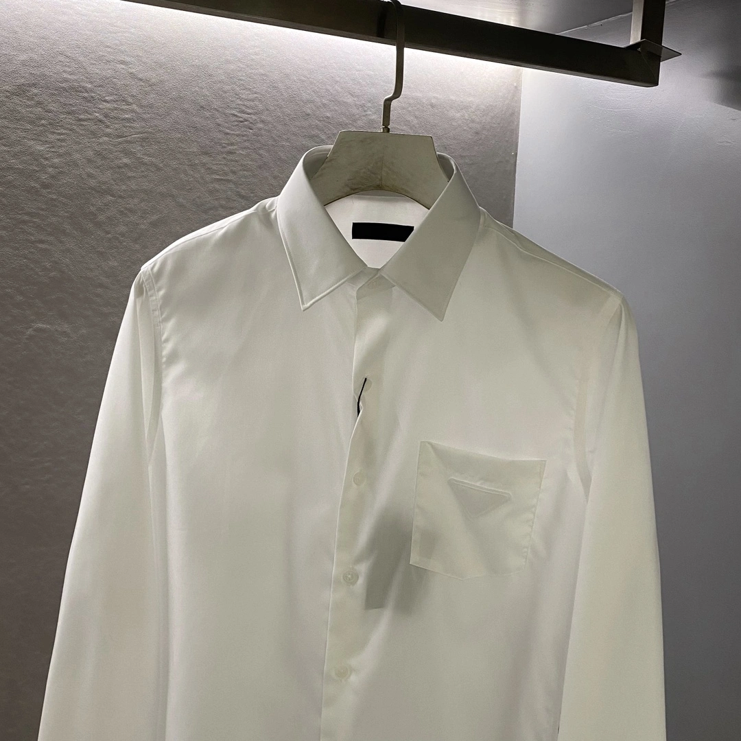 Cozy P*rada shirt Top Quality D17 20240411- 13671