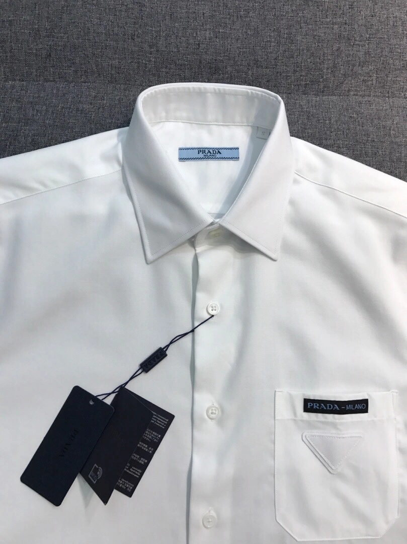 P*rada shirt Top Quality D17 20240420- Upgraded 13646