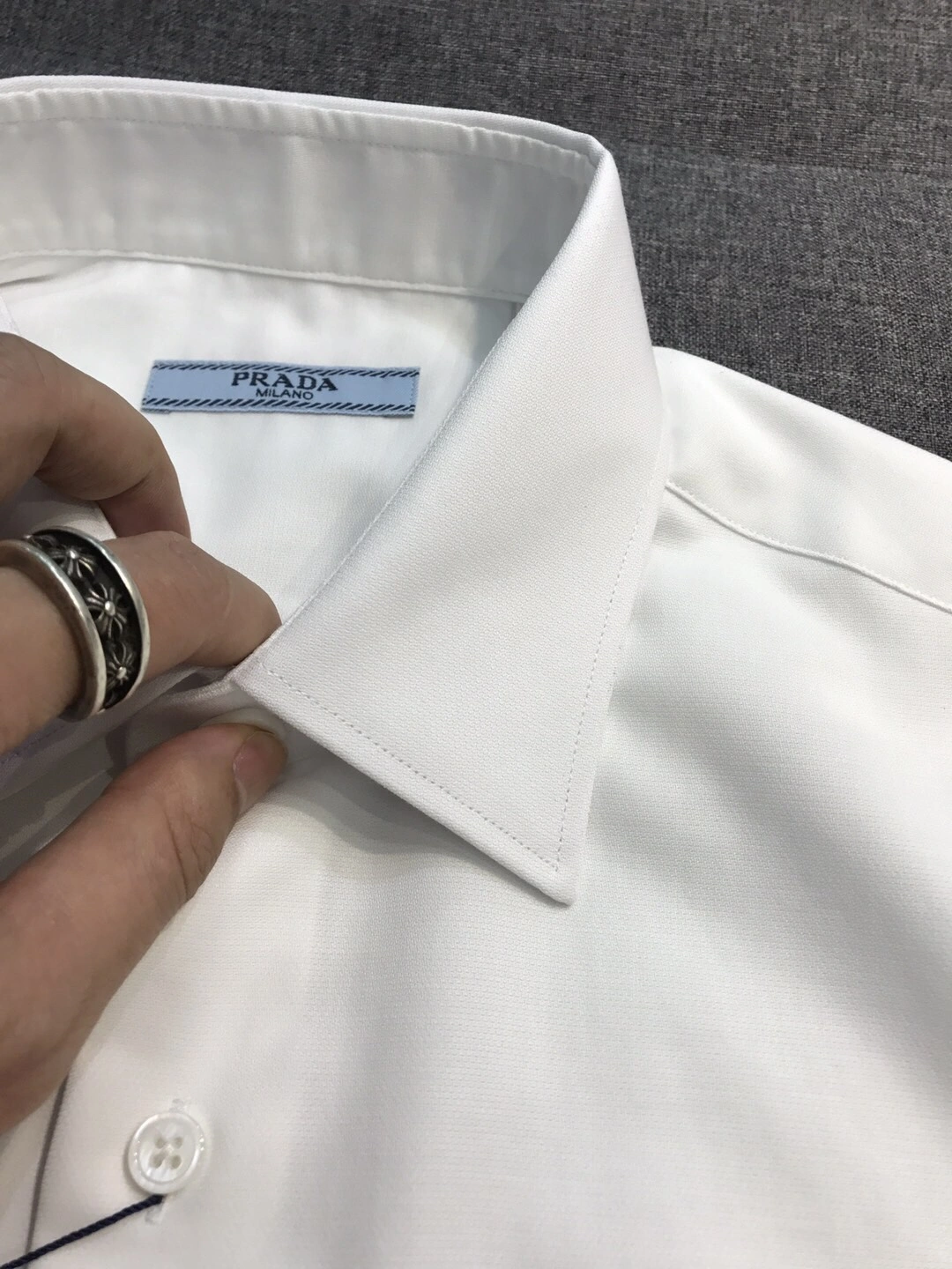 P*rada shirt Top Quality D17 20240420- Upgraded 13646