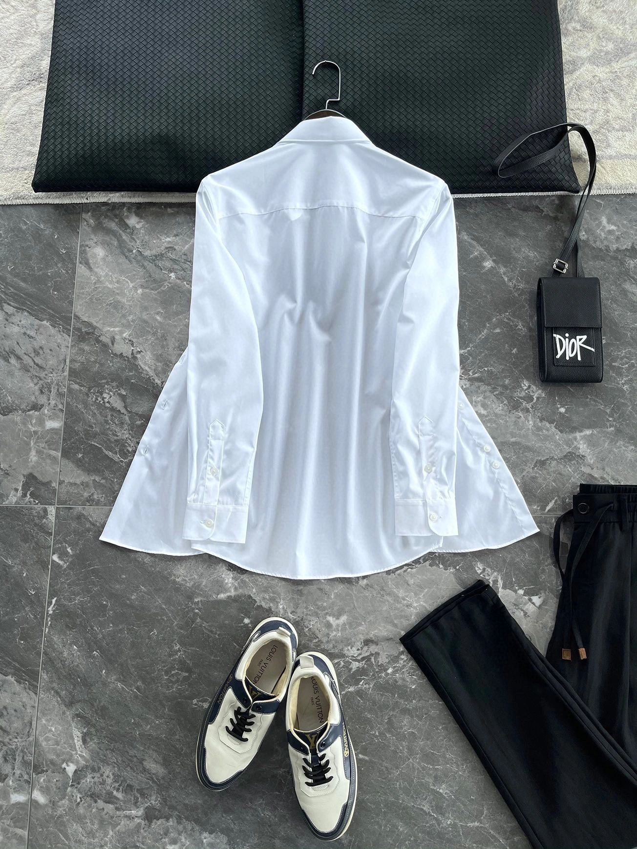 NewStyle P*rada shirt Top Quality D17 20240519- 13533