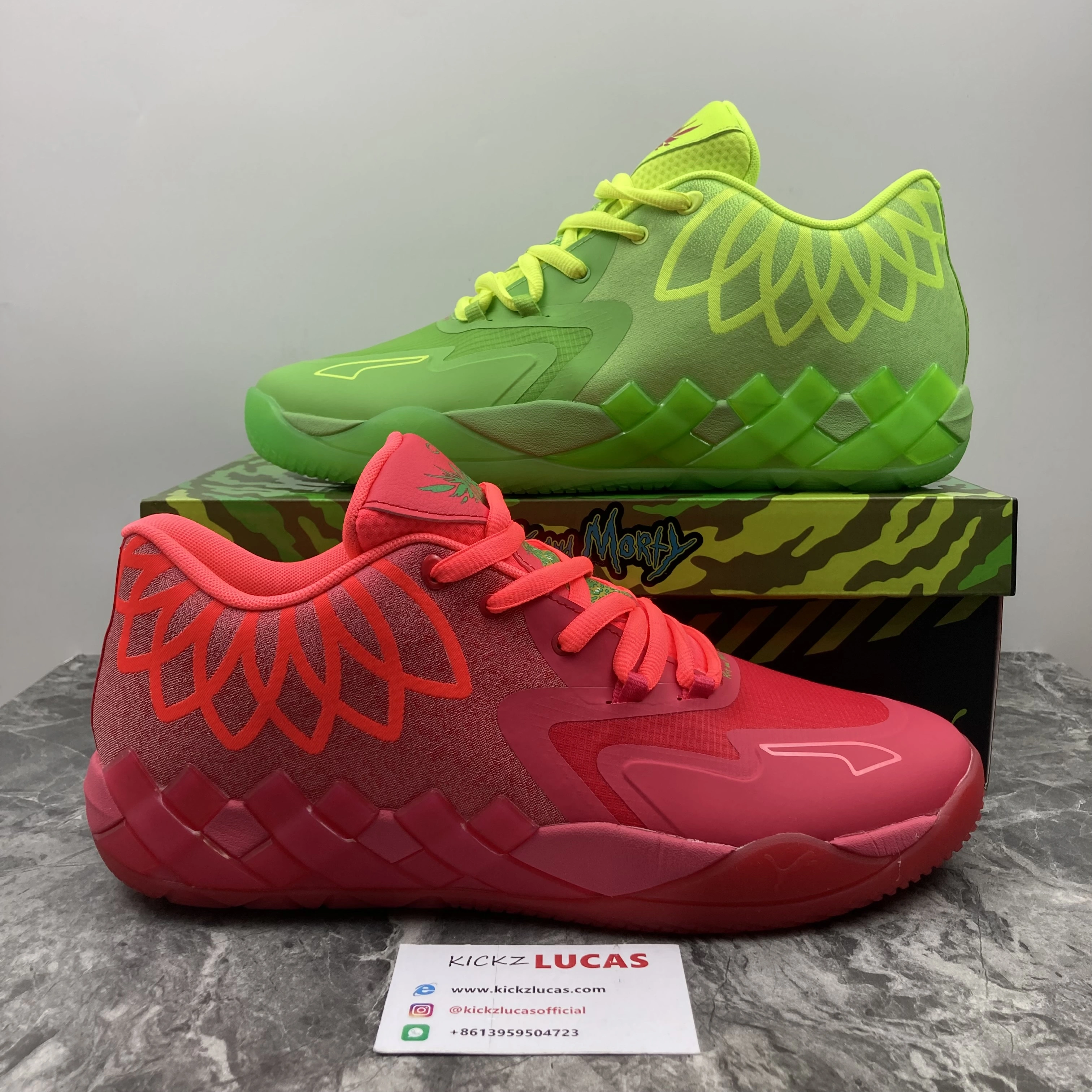 Puma LaMelo Ball MB.01 Rick and Morty 376682- OnTrend 1108