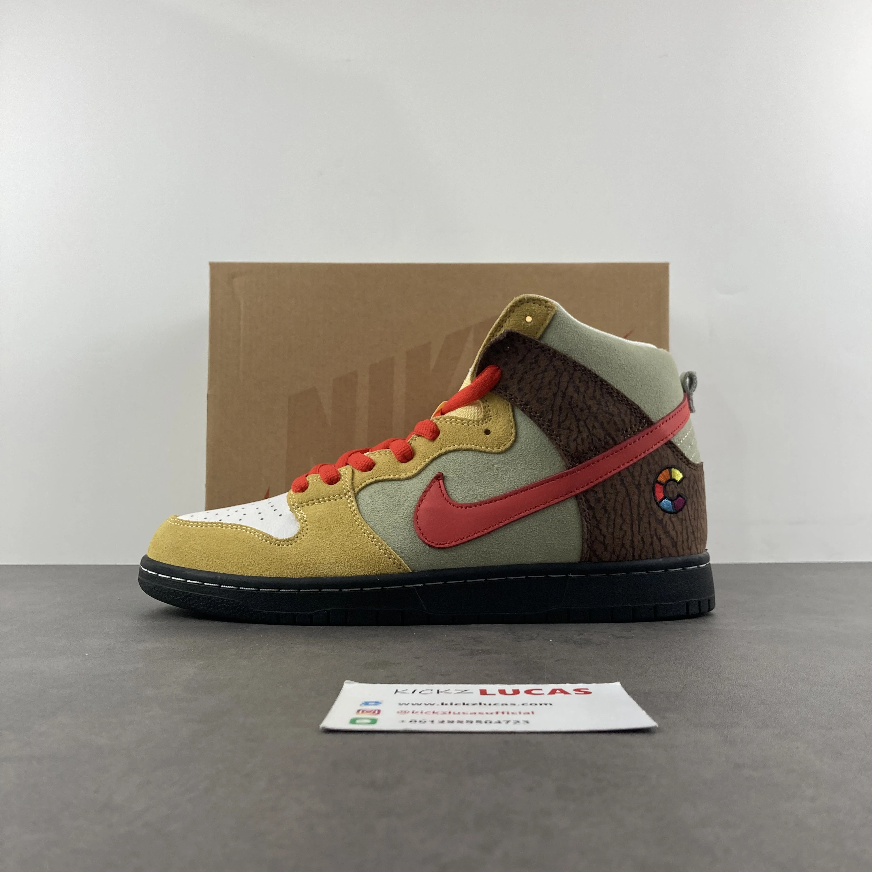 Efficient SB Dunk High Color Skates Kebab and Destroy CZ2205- 539