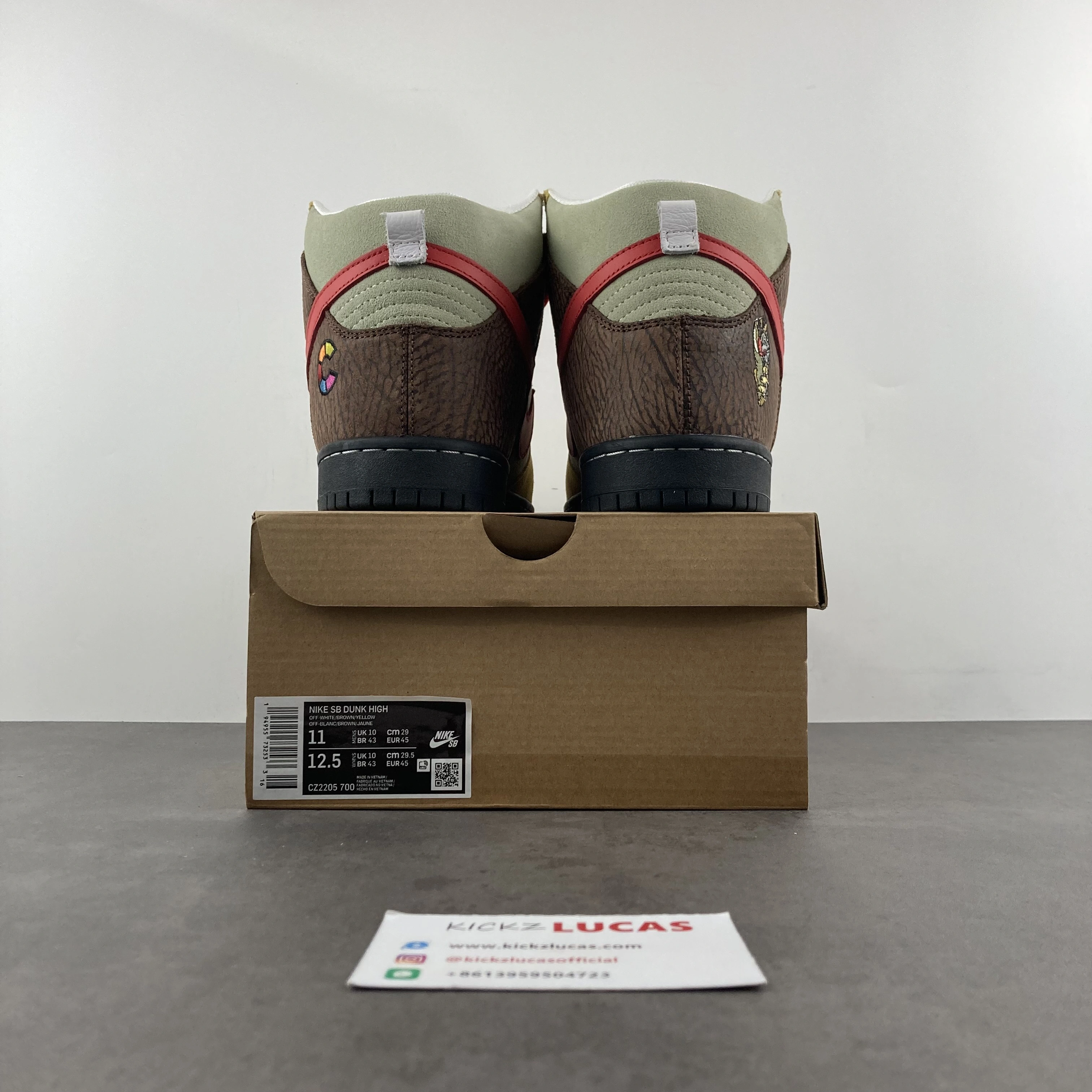 Efficient SB Dunk High Color Skates Kebab and Destroy CZ2205- 539