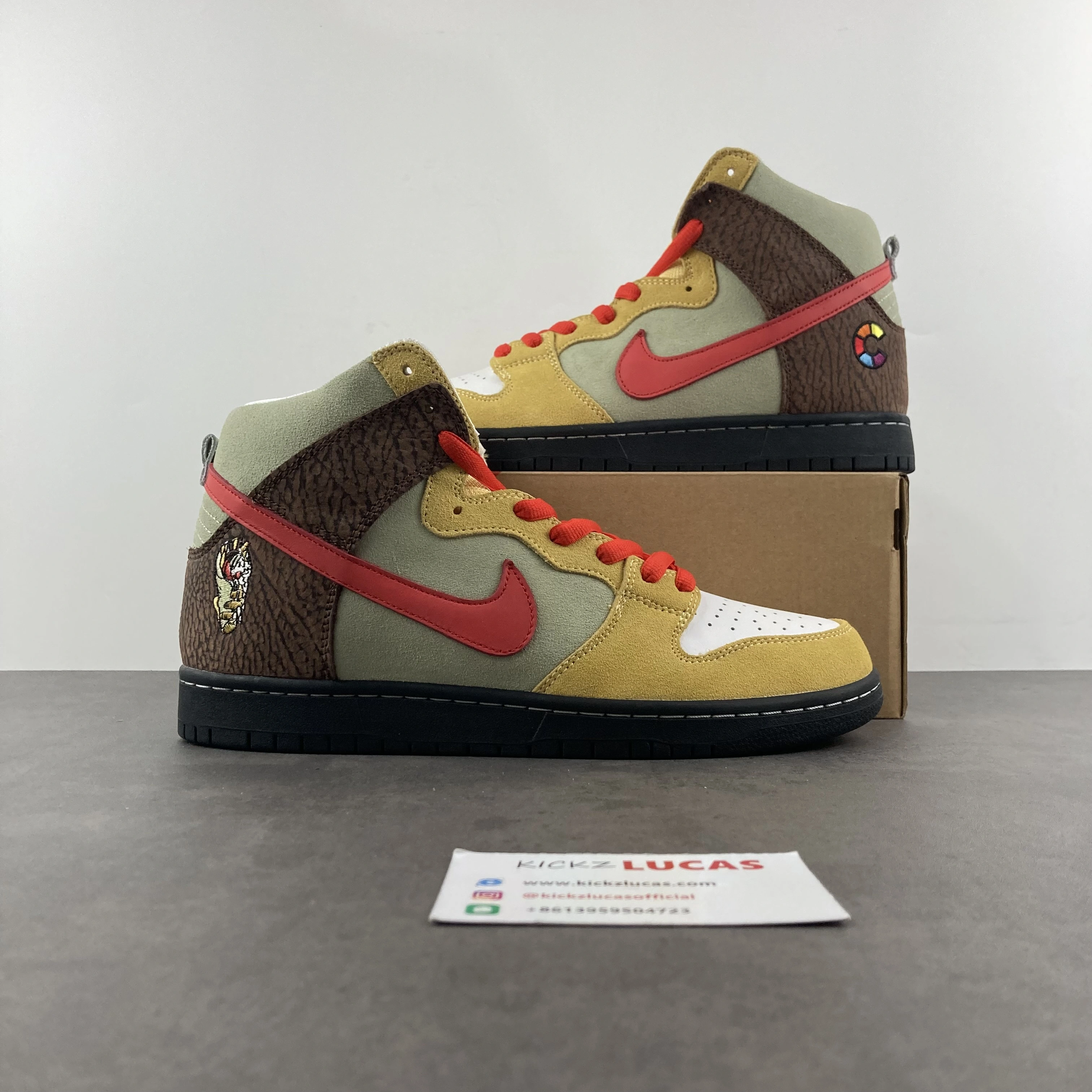 Efficient SB Dunk High Color Skates Kebab and Destroy CZ2205- 539
