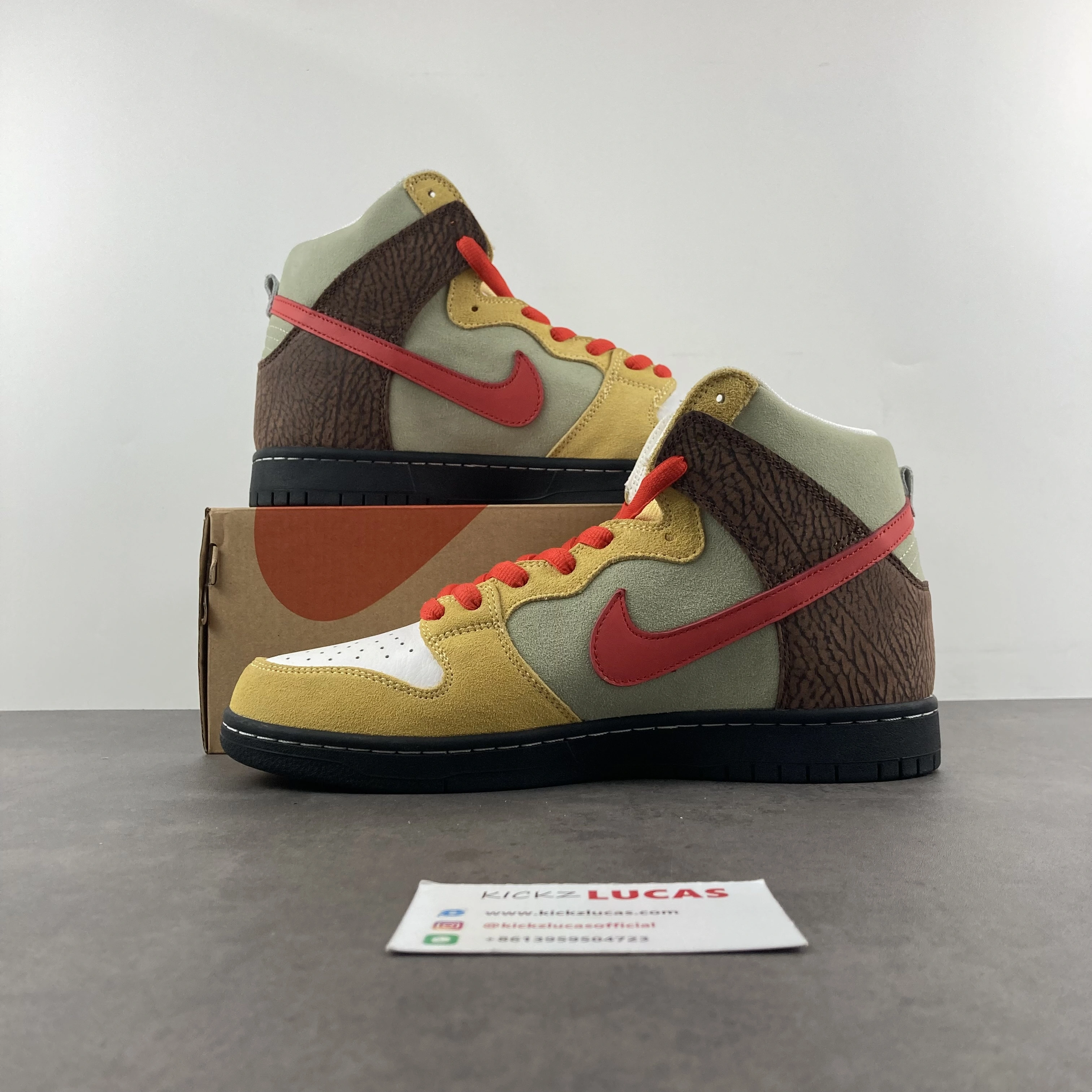 Efficient SB Dunk High Color Skates Kebab and Destroy CZ2205- 539