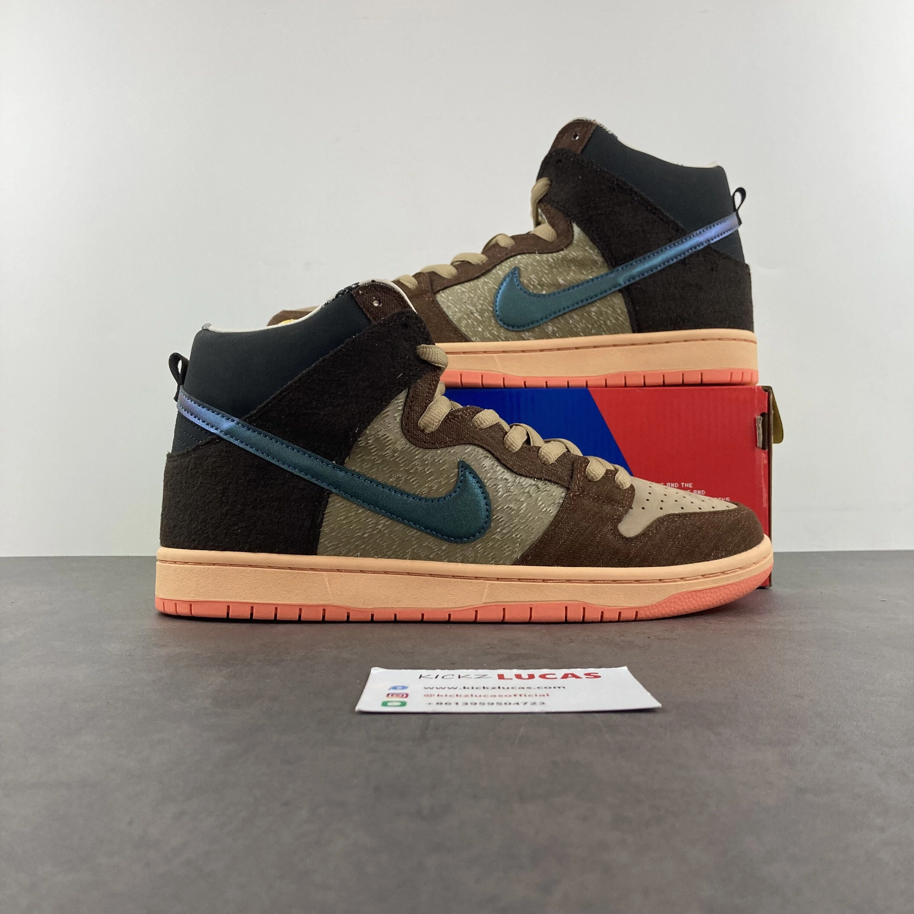 Supportive SB Dunk High Concepts Turdunken DC6887- 643