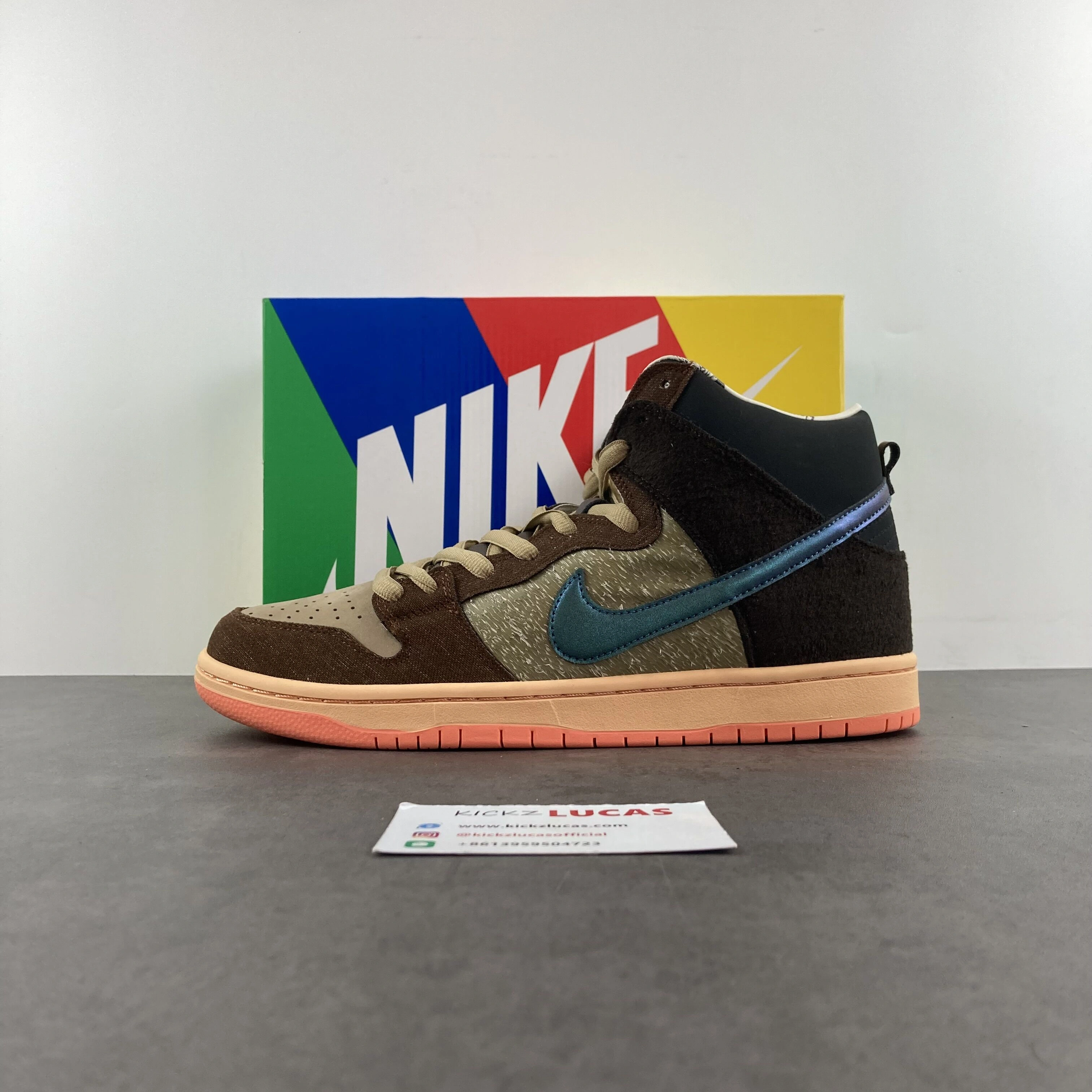 Supportive SB Dunk High Concepts Turdunken DC6887- 643