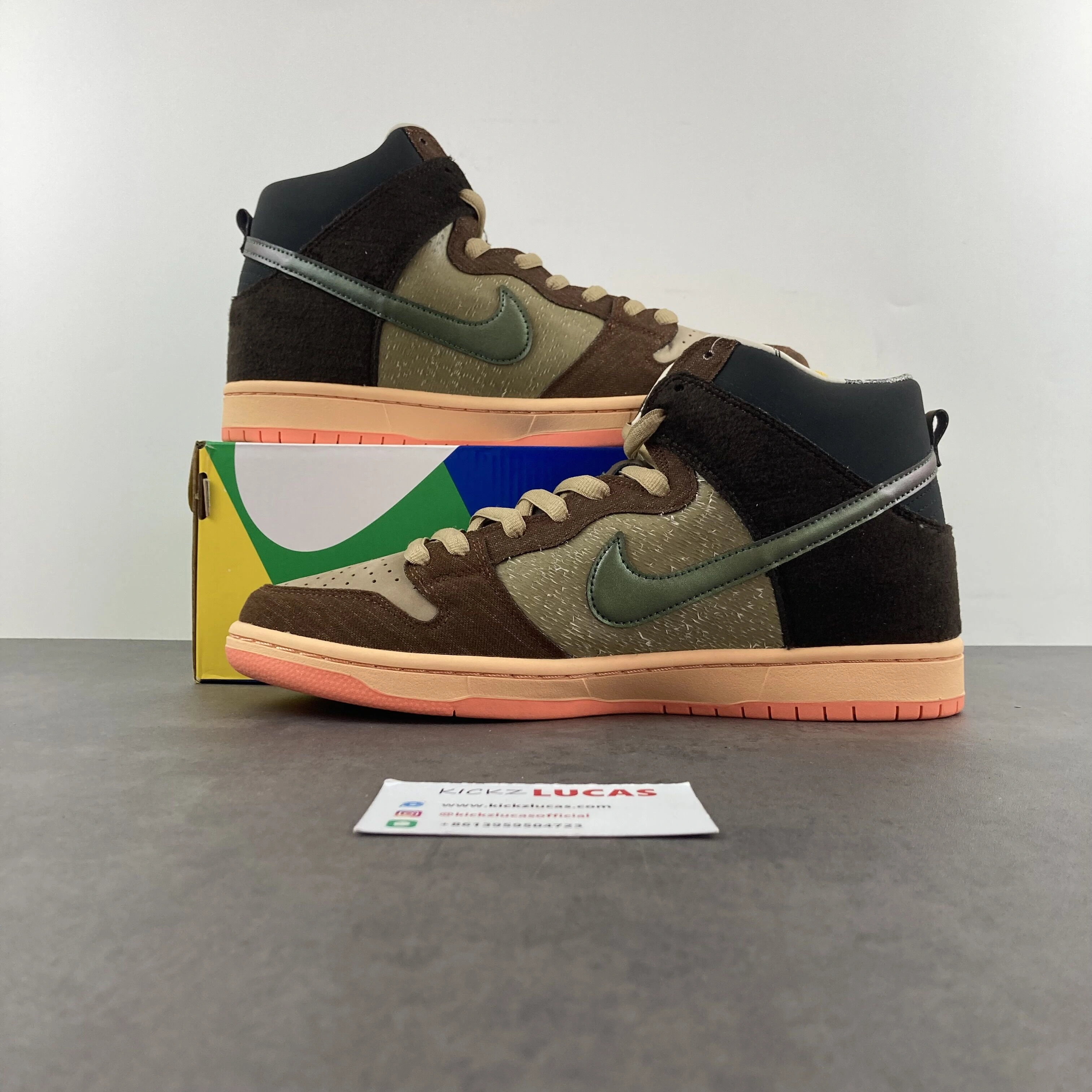 Supportive SB Dunk High Concepts Turdunken DC6887- 643