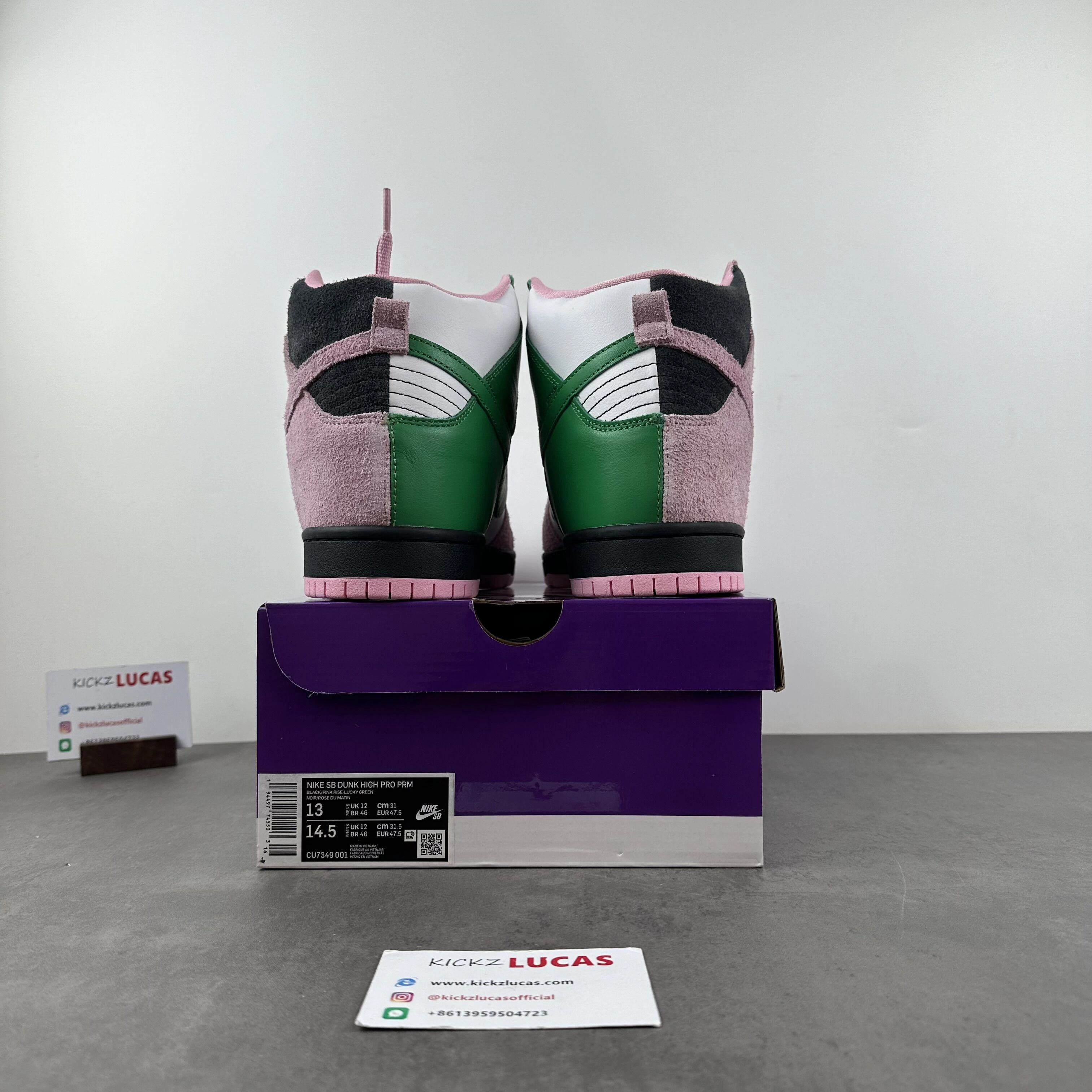 Neat SB Dunk High Invert Celtics CU7349- 622