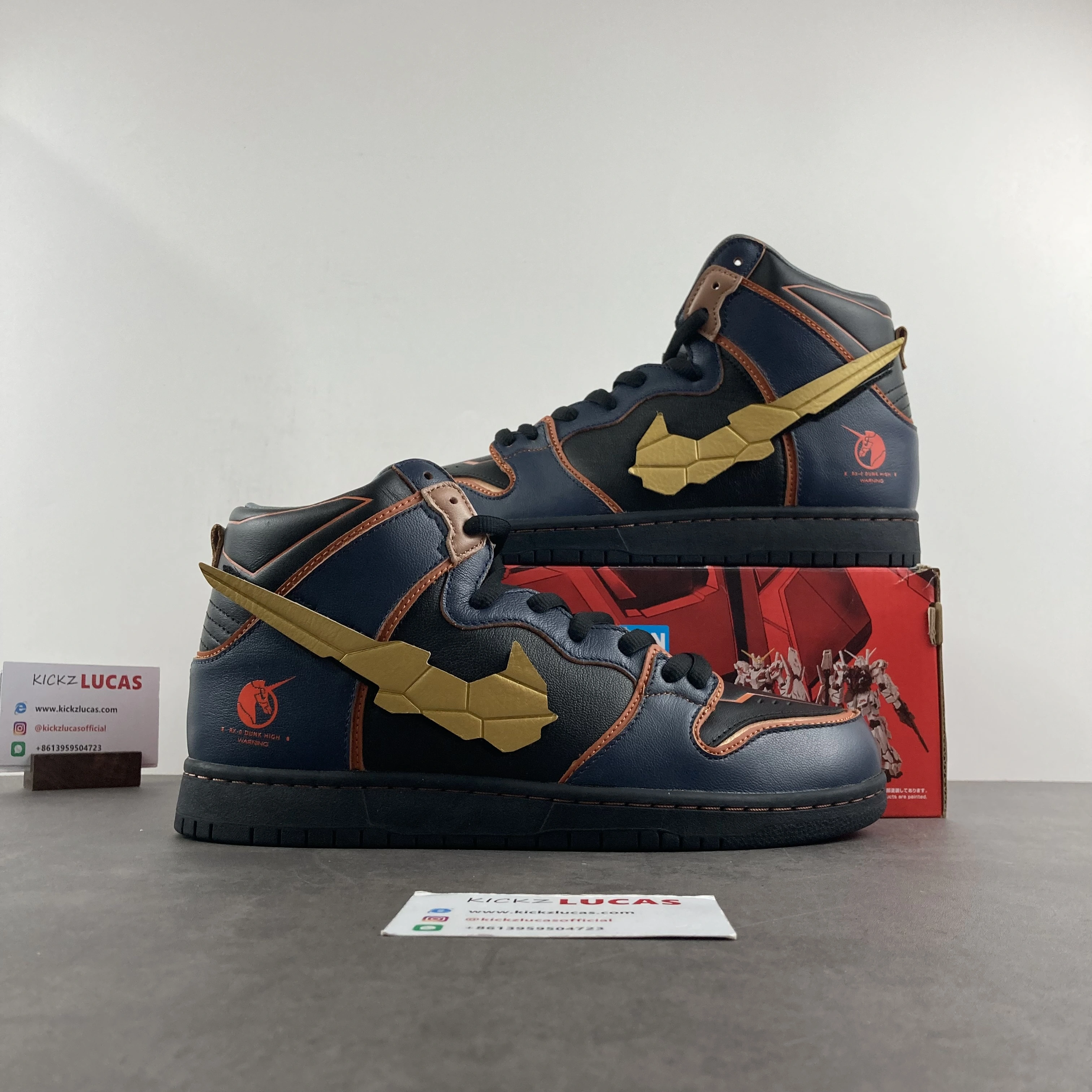MultiPurpose SB Dunk High RX-0 Unicorn Gundam 02 Banshee DH7717- 479