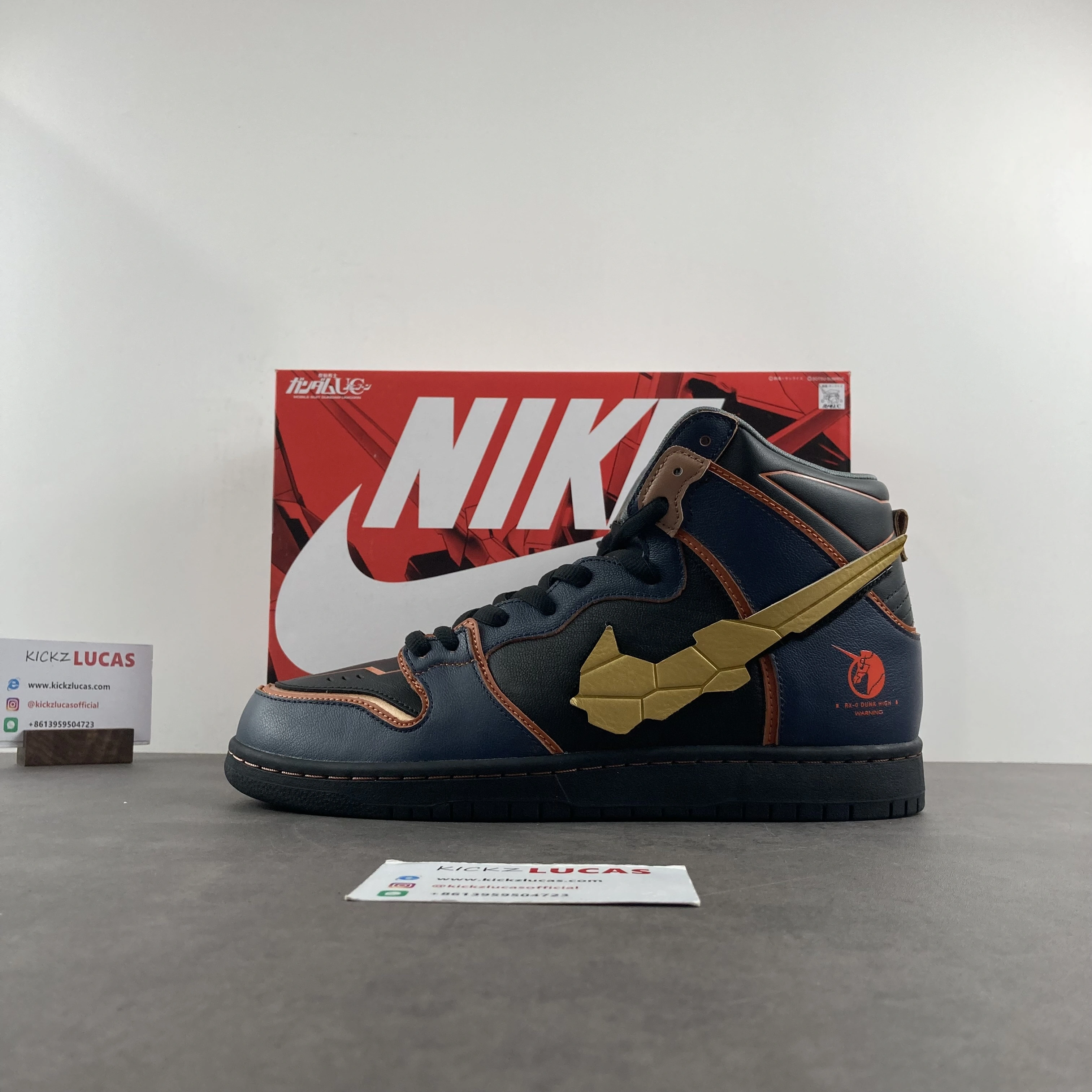 MultiPurpose SB Dunk High RX-0 Unicorn Gundam 02 Banshee DH7717- 479
