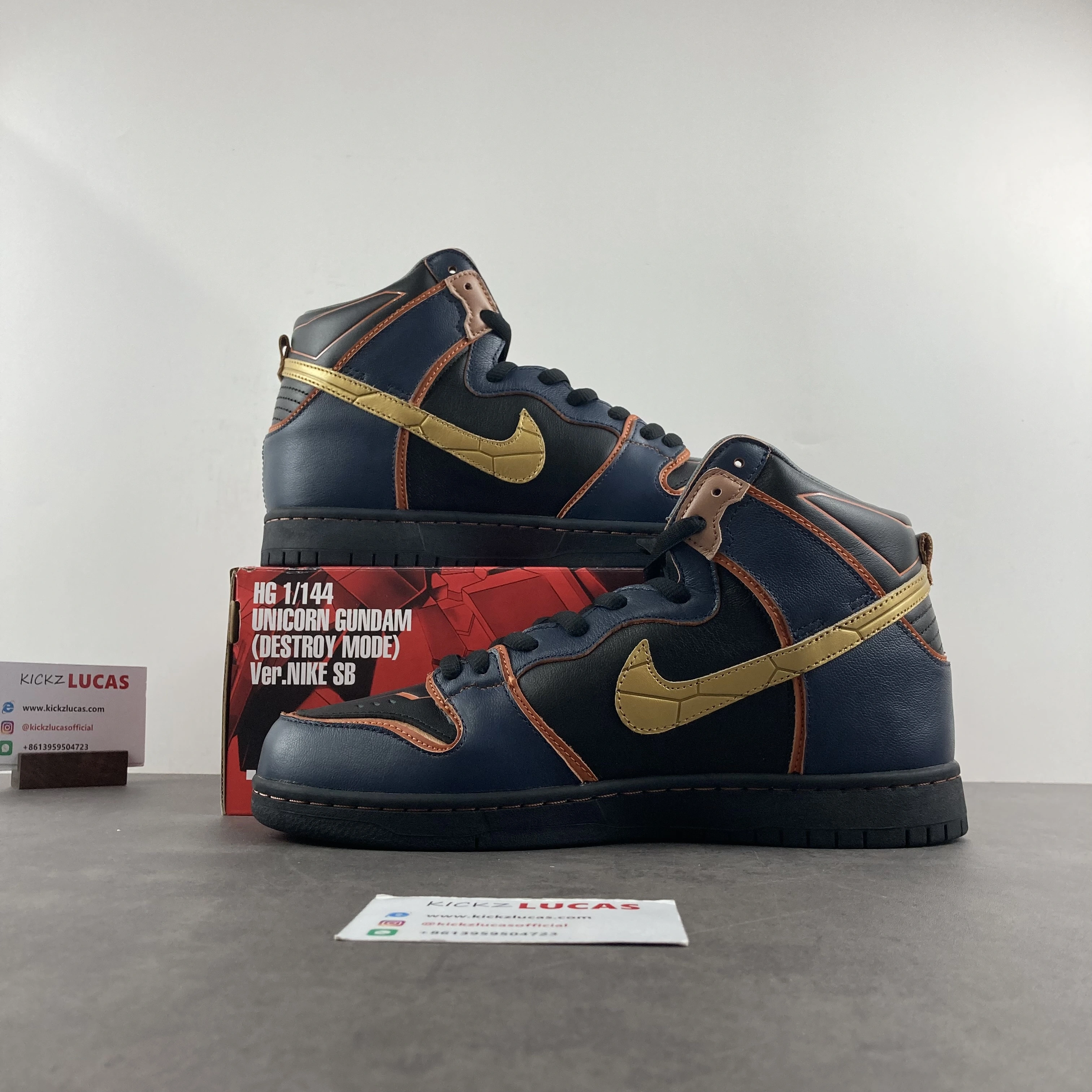 MultiPurpose SB Dunk High RX-0 Unicorn Gundam 02 Banshee DH7717- 479