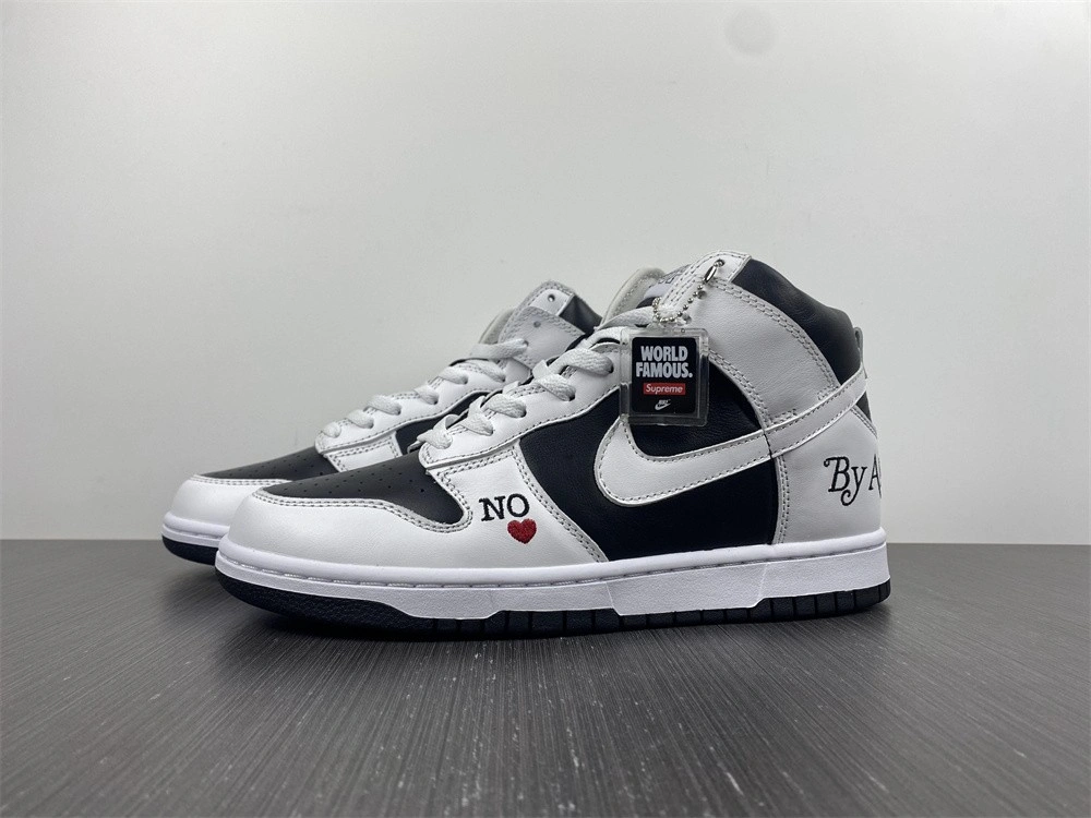 SB Dunk High Supreme By Any Means Black DN3741- Timeless 413
