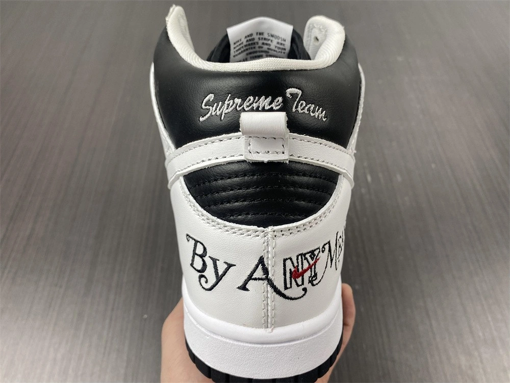 SB Dunk High Supreme By Any Means Black DN3741- Timeless 413