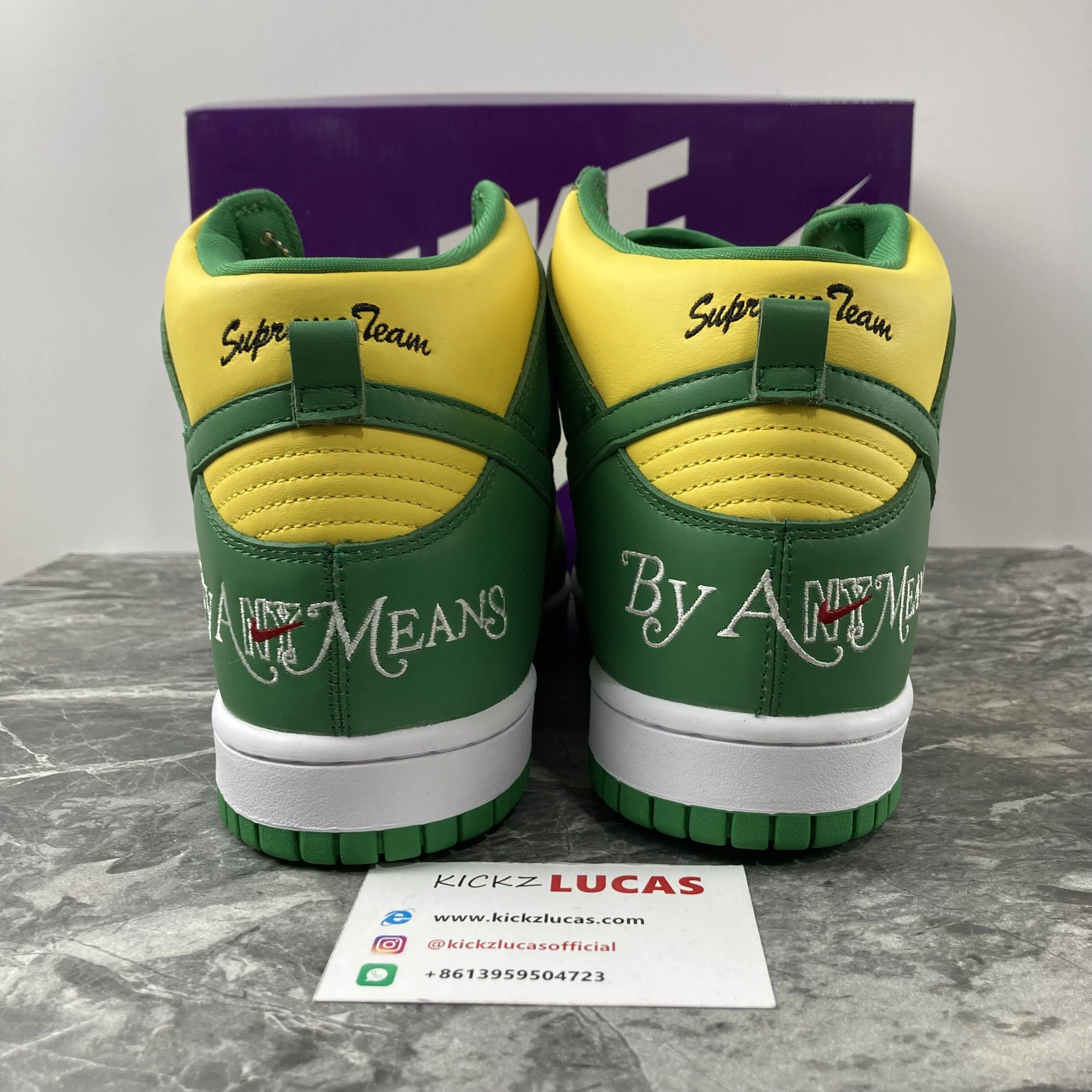 SB Dunk High Supreme By Any Means Brazil DN3741- Resilient 410