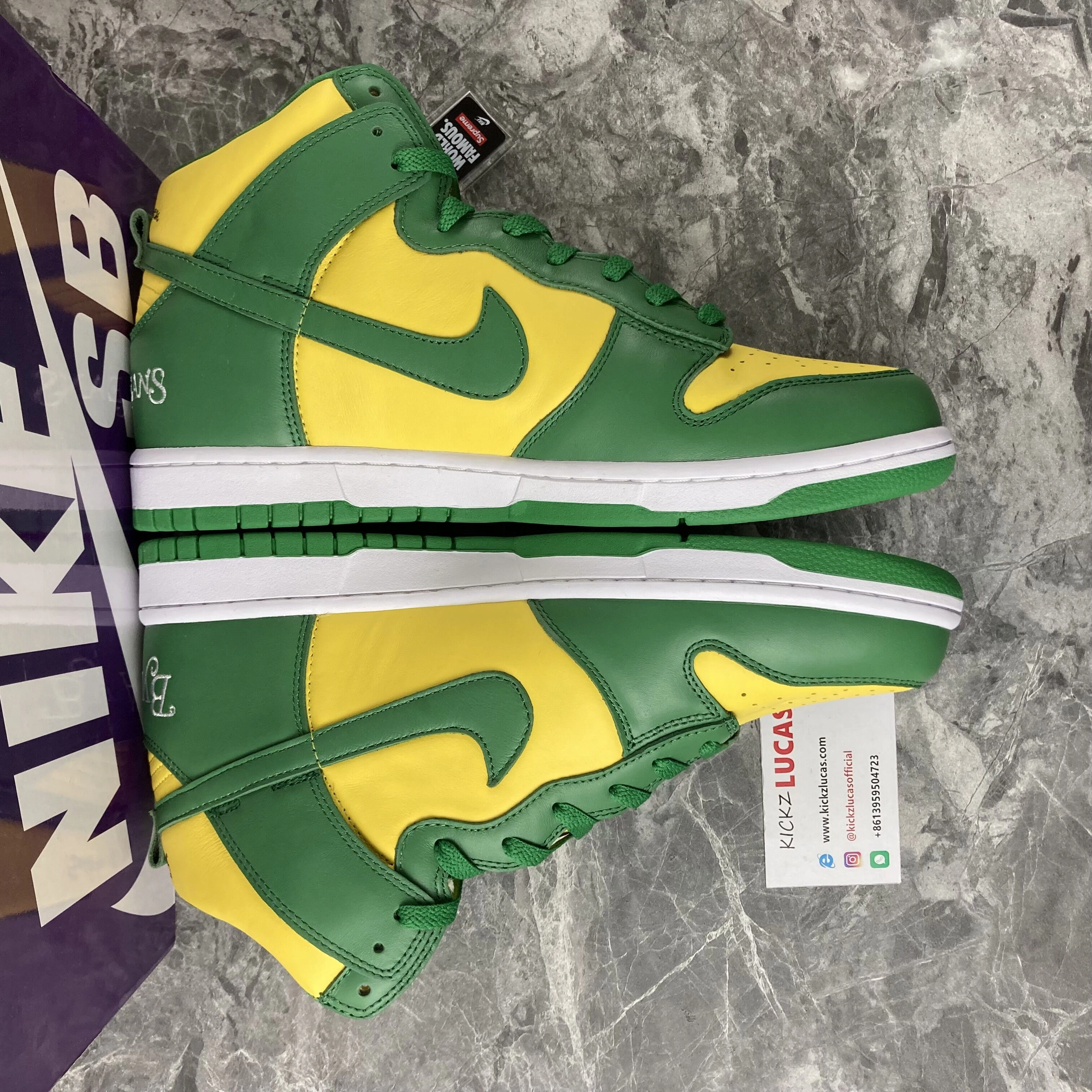 SB Dunk High Supreme By Any Means Brazil DN3741- Resilient 410