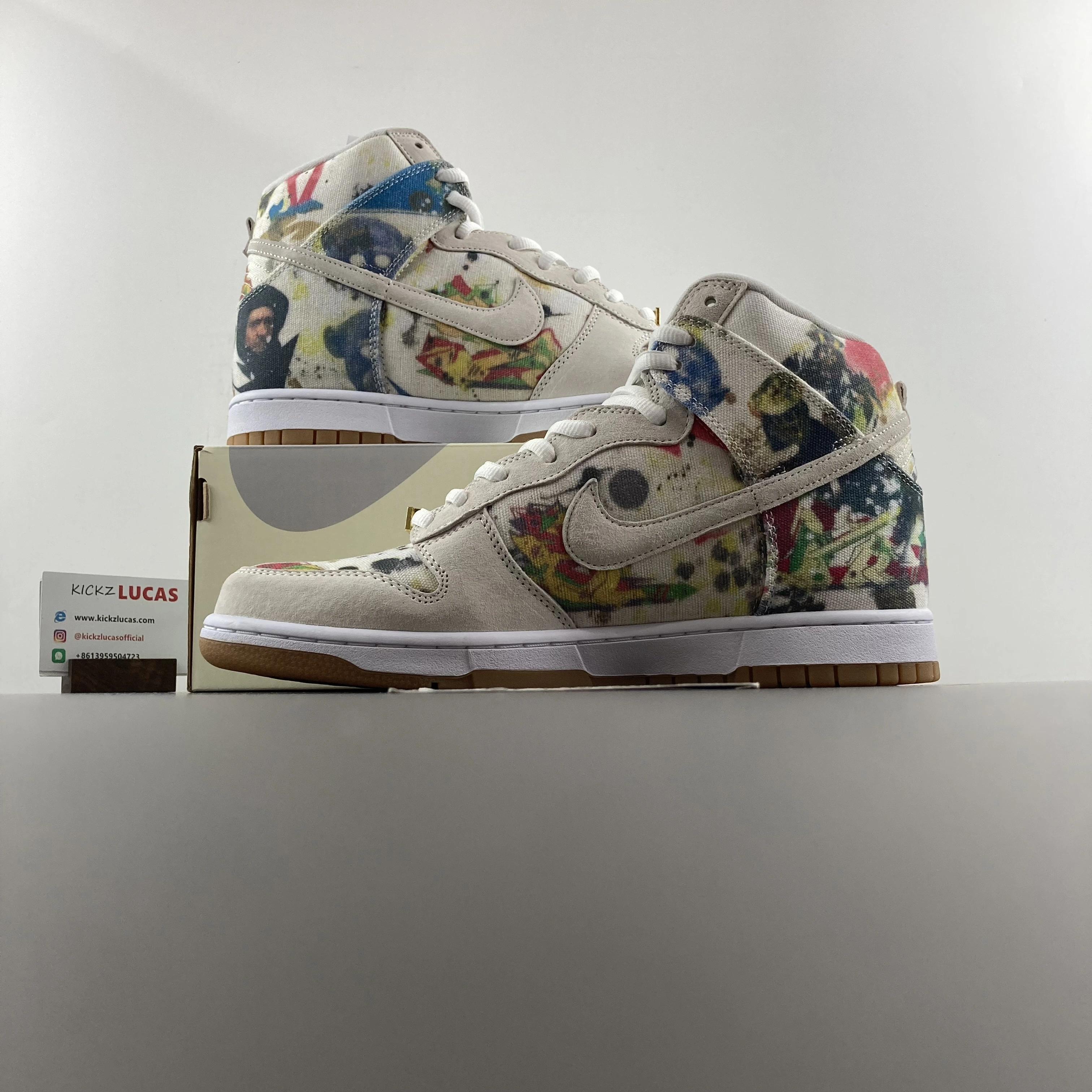 SB Dunk High Supreme Rammellzee FD8779- MoistureWicking 130