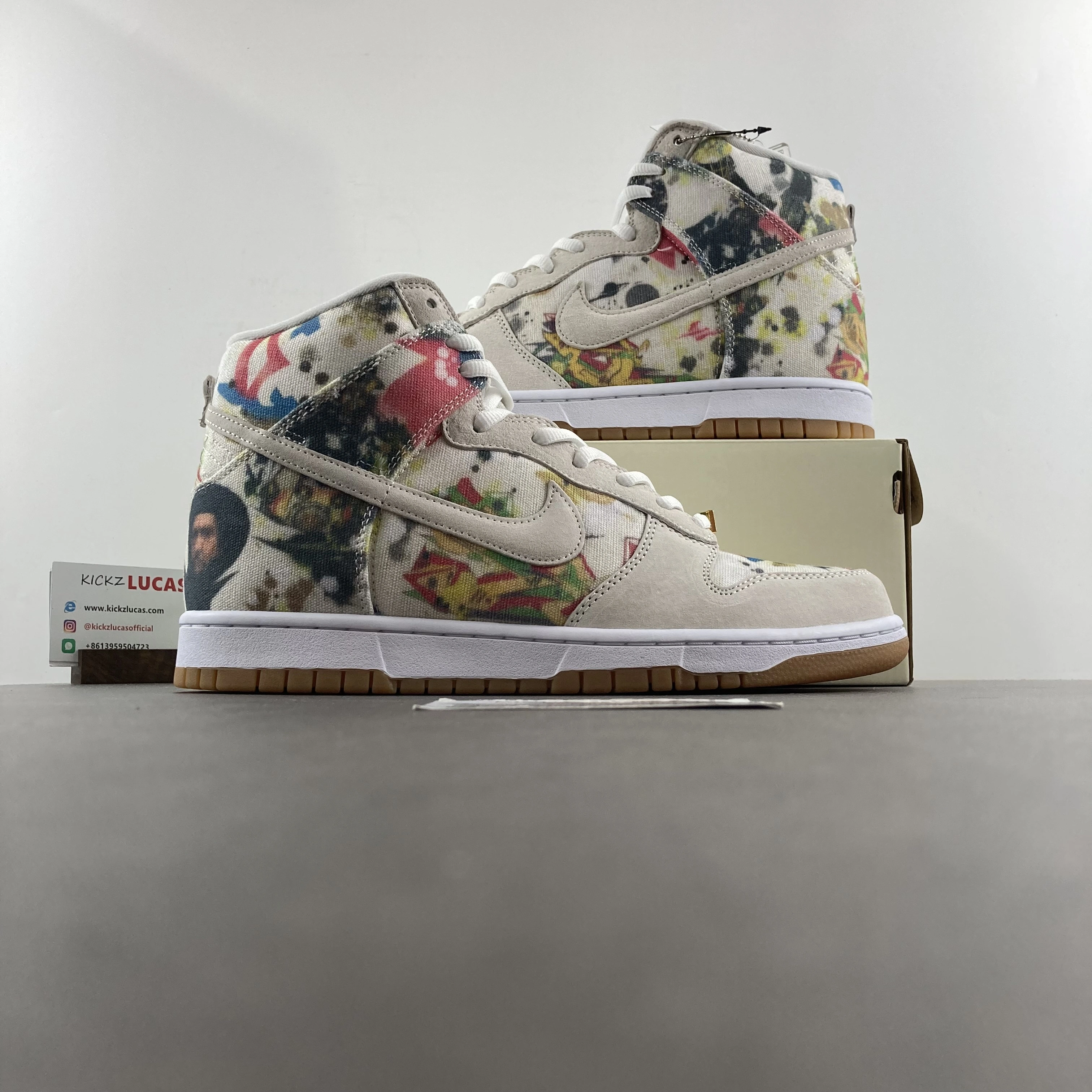SB Dunk High Supreme Rammellzee FD8779- MoistureWicking 130