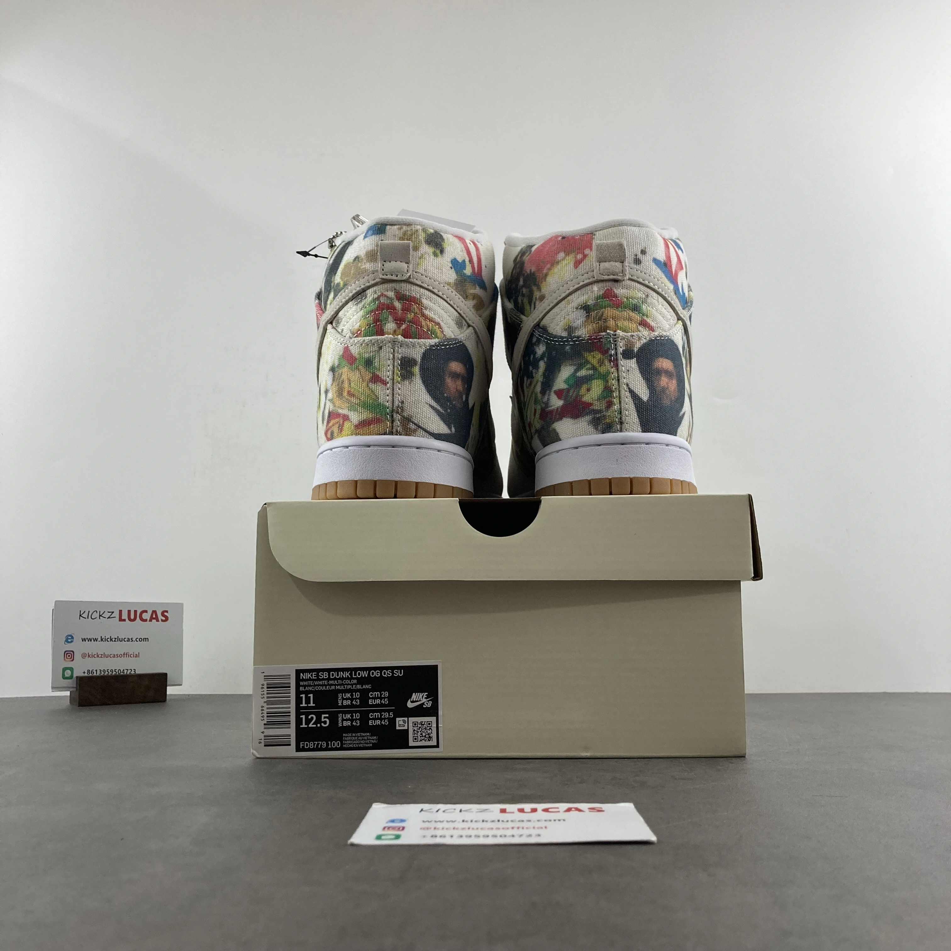 SB Dunk High Supreme Rammellzee FD8779- MoistureWicking 130