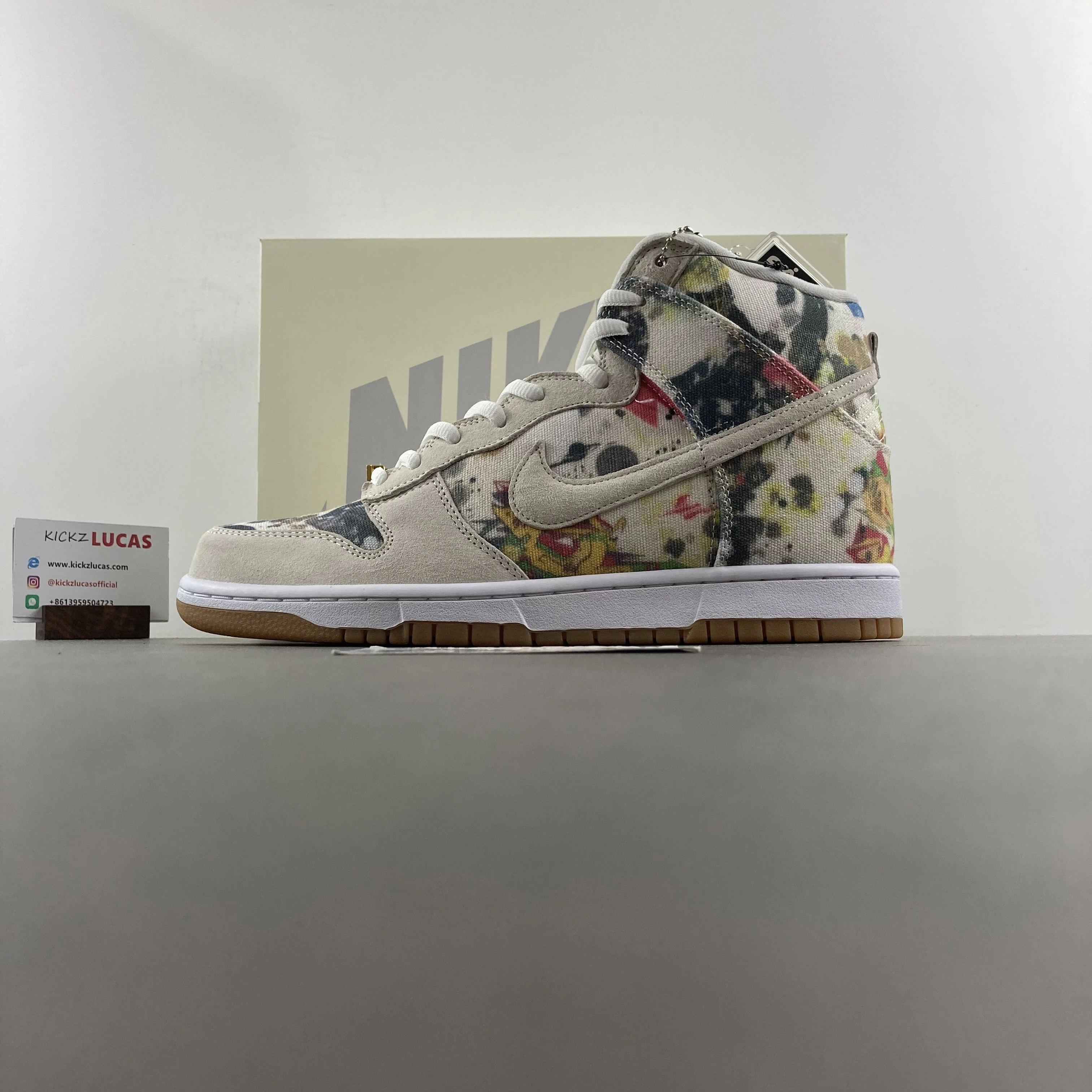 SB Dunk High Supreme Rammellzee FD8779- MoistureWicking 130