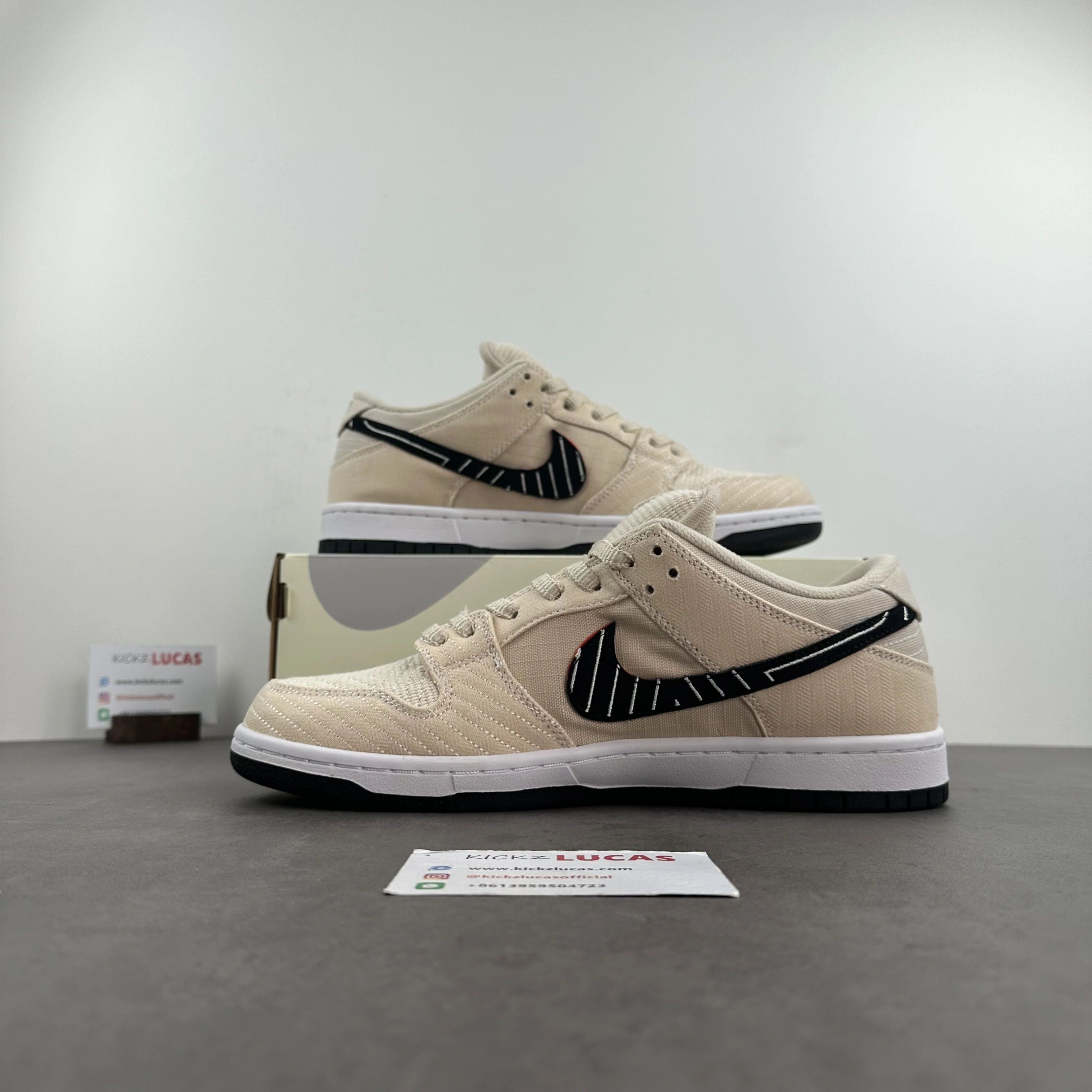 SB Dunk Low Albino & Preto FD2627- GoAnywhere 95