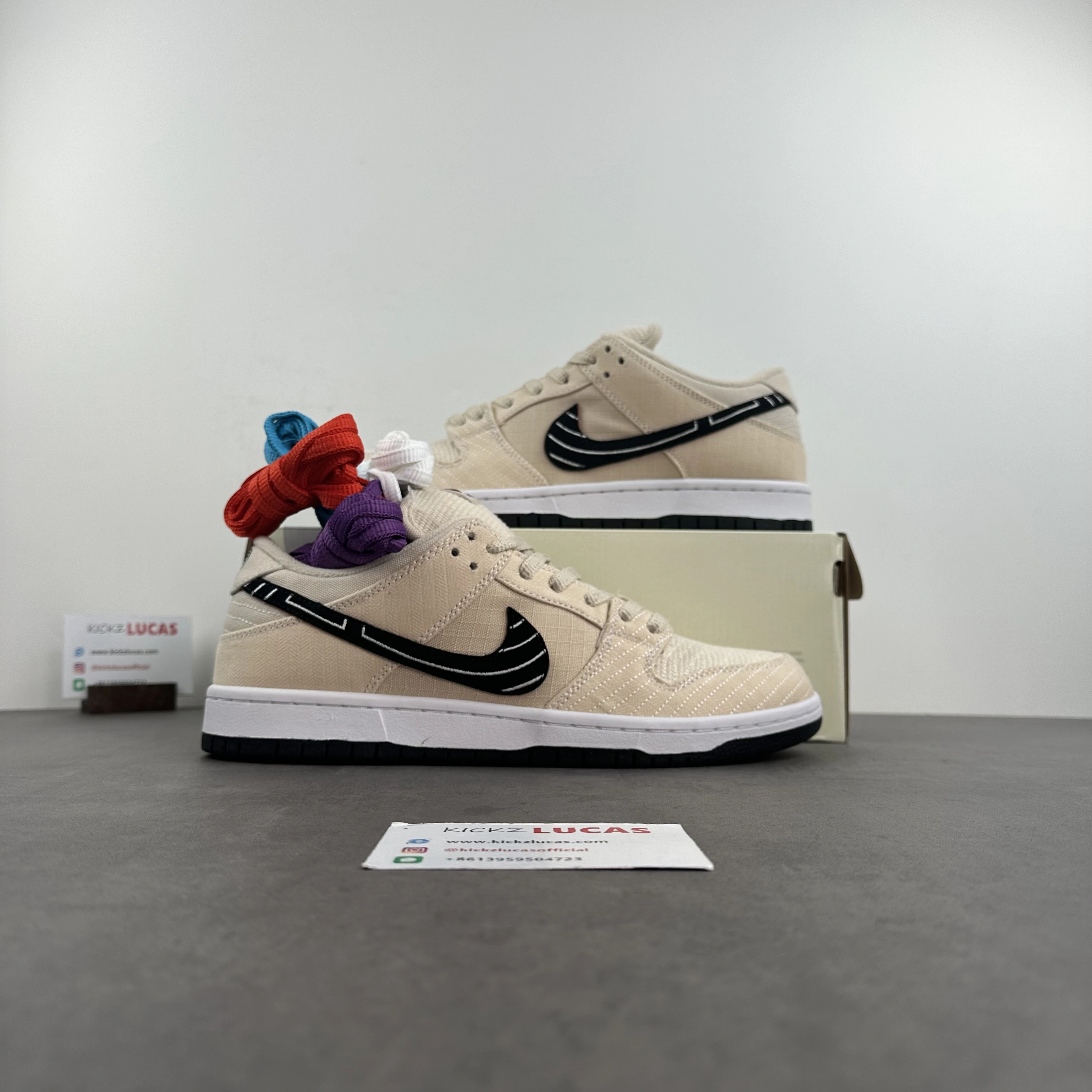 SB Dunk Low Albino & Preto FD2627- GoAnywhere 95