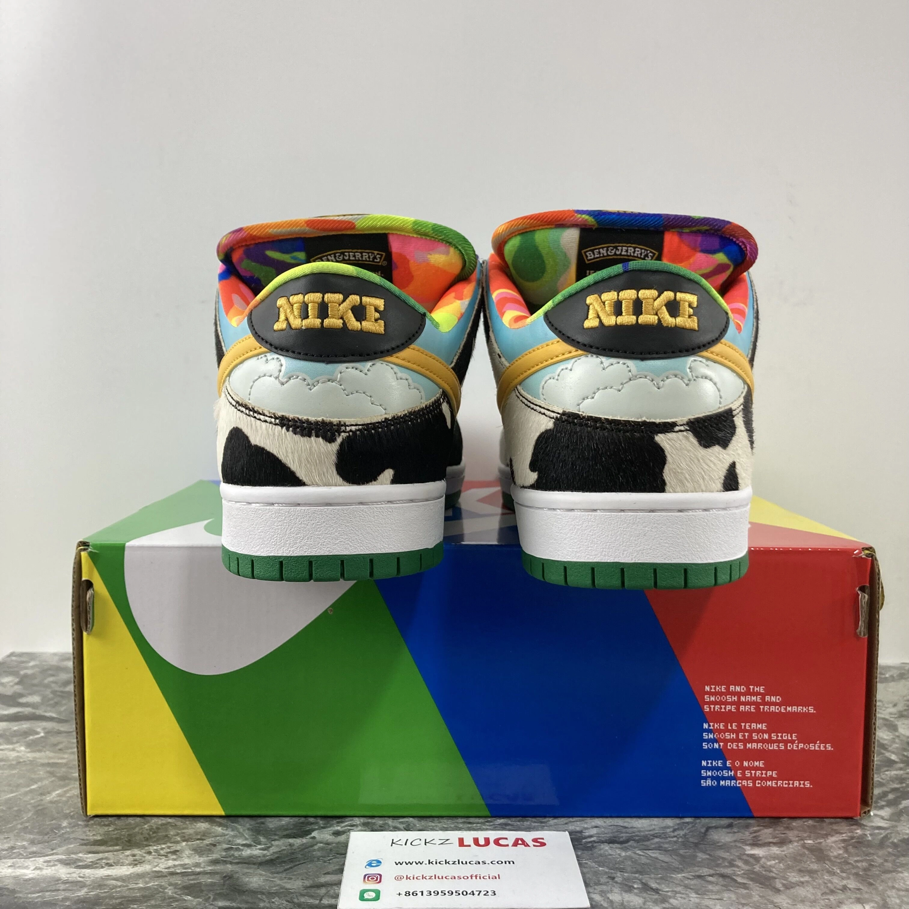SB Dunk Low Ben & Jerry's Chunky Dunky CU3244- Comfortable 612