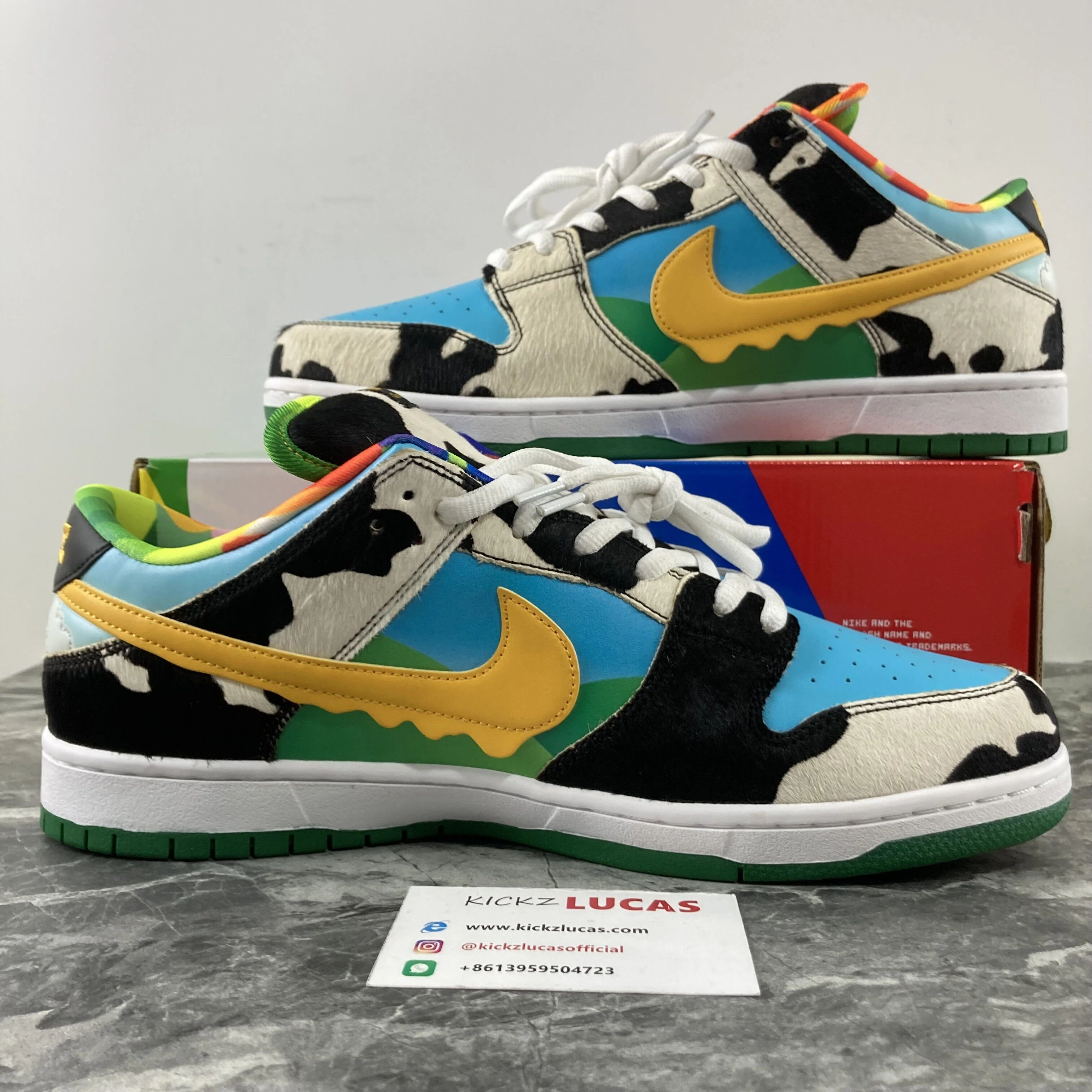 SB Dunk Low Ben & Jerry's Chunky Dunky CU3244- Comfortable 612