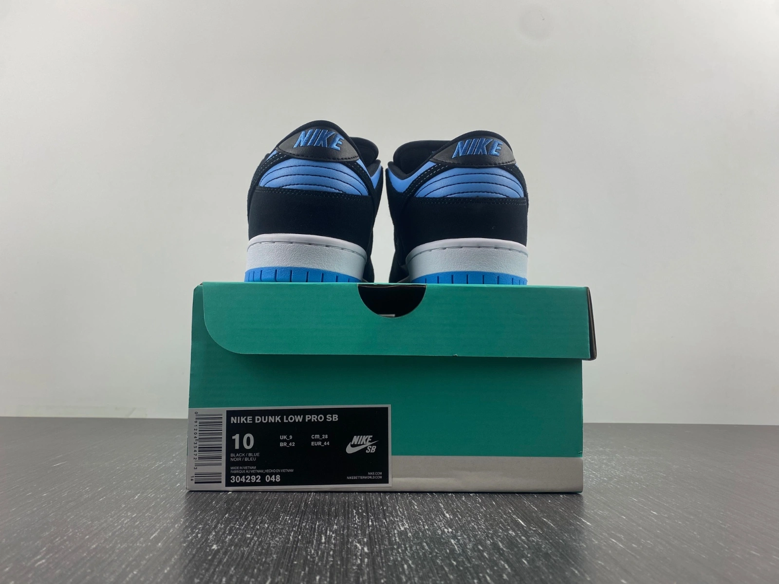 HighQuality SB Dunk Low Black University Blue 304292- 64