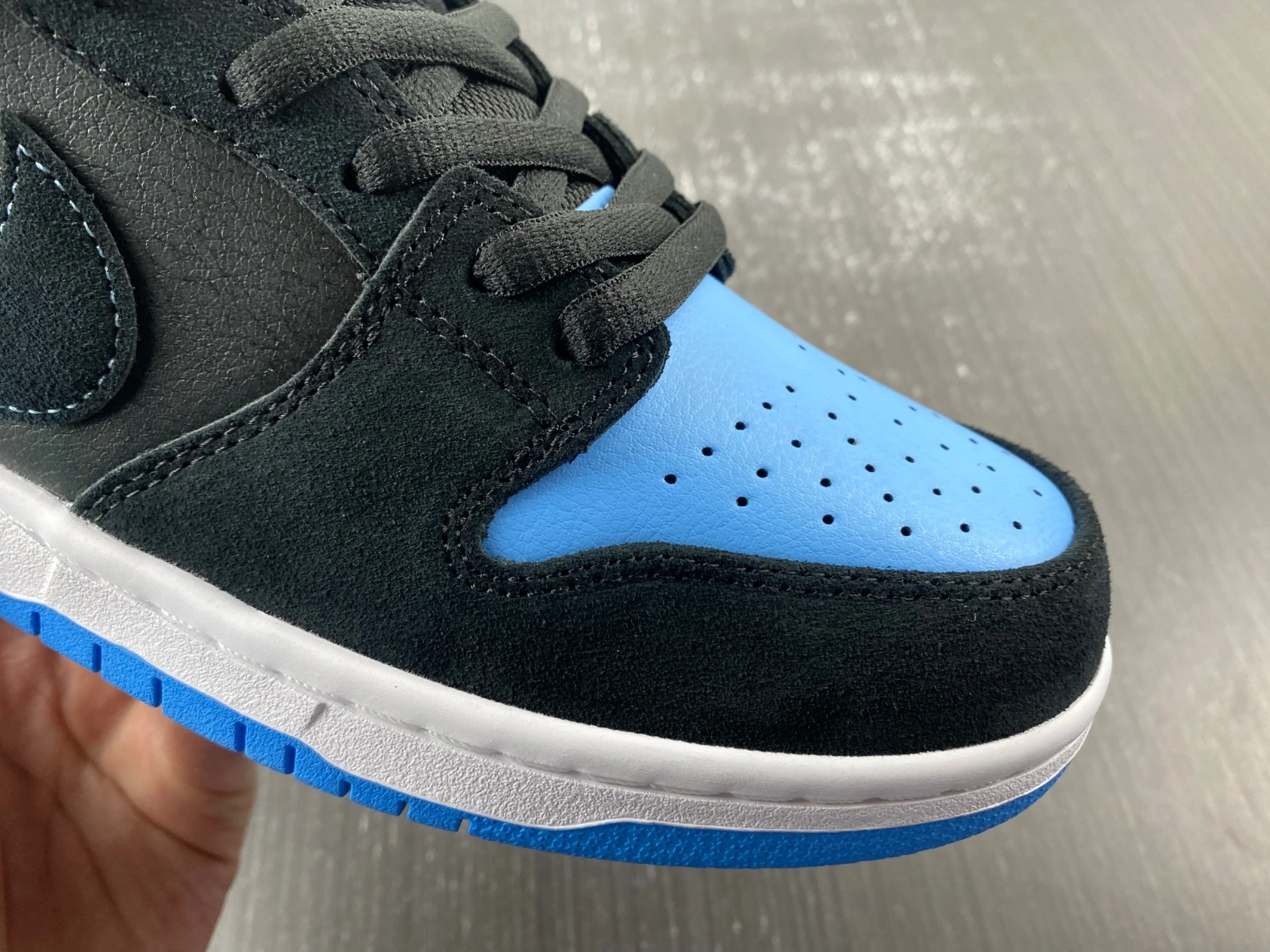 HighQuality SB Dunk Low Black University Blue 304292- 64
