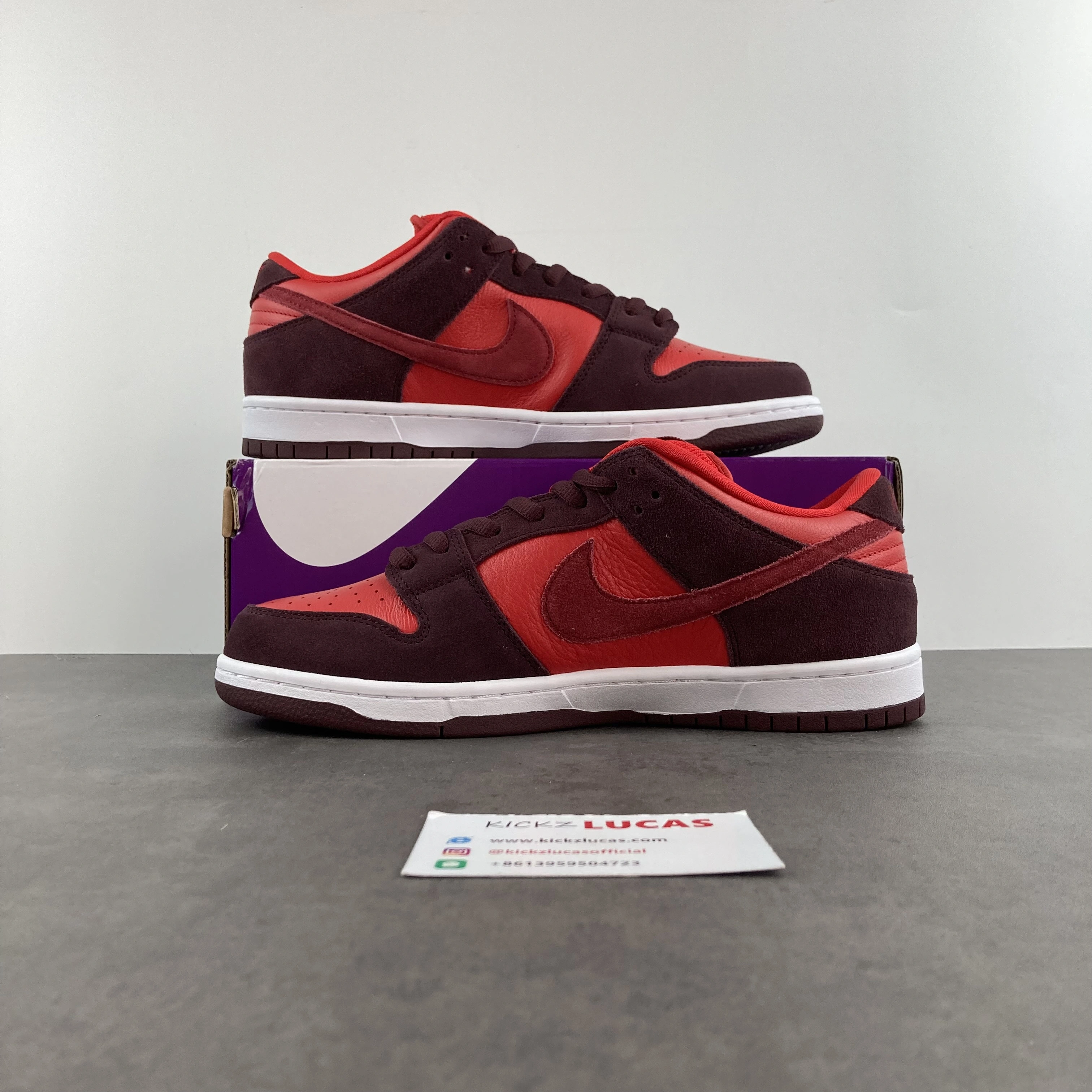 Affordable SB Dunk Low Cherry DM0807- 399
