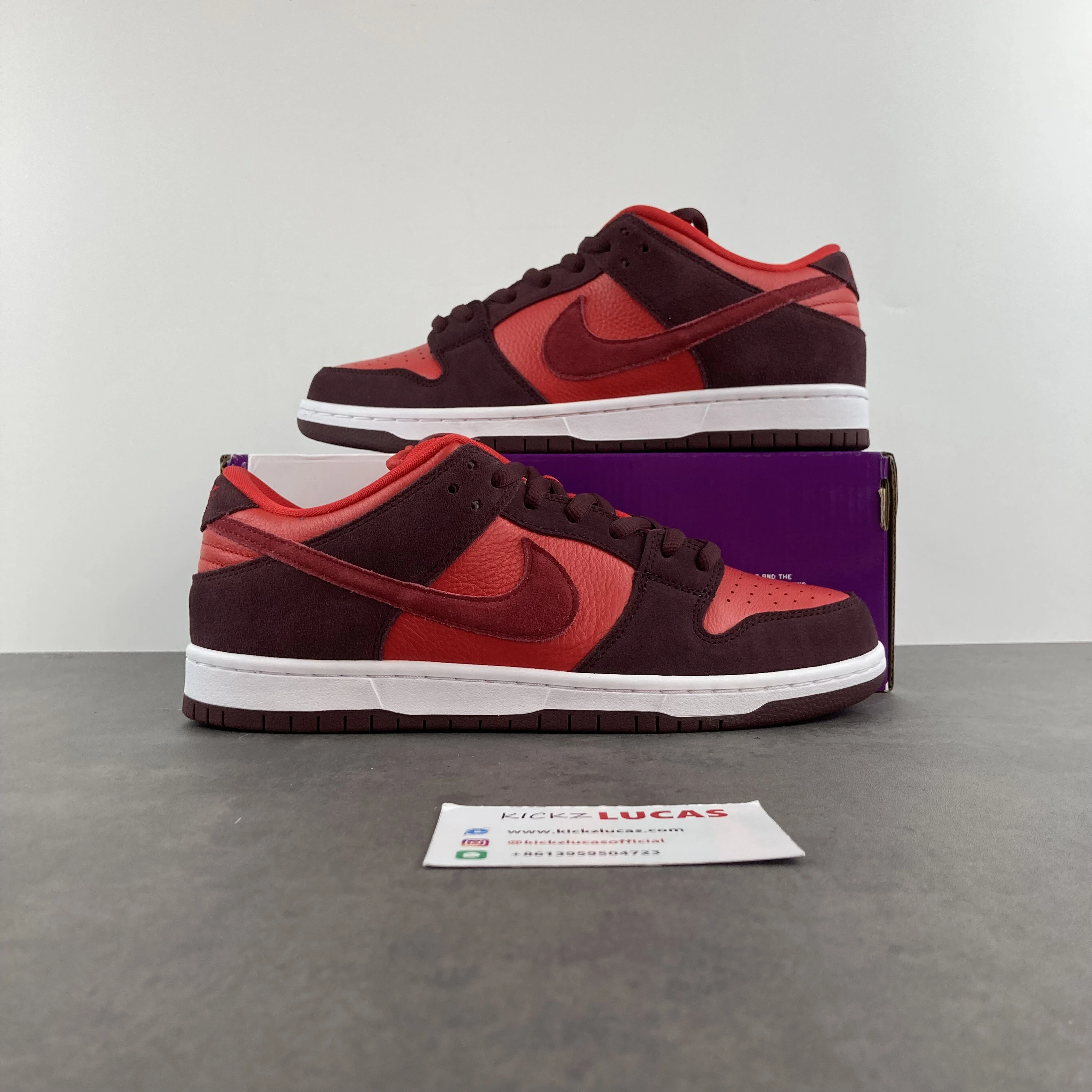 Affordable SB Dunk Low Cherry DM0807- 399