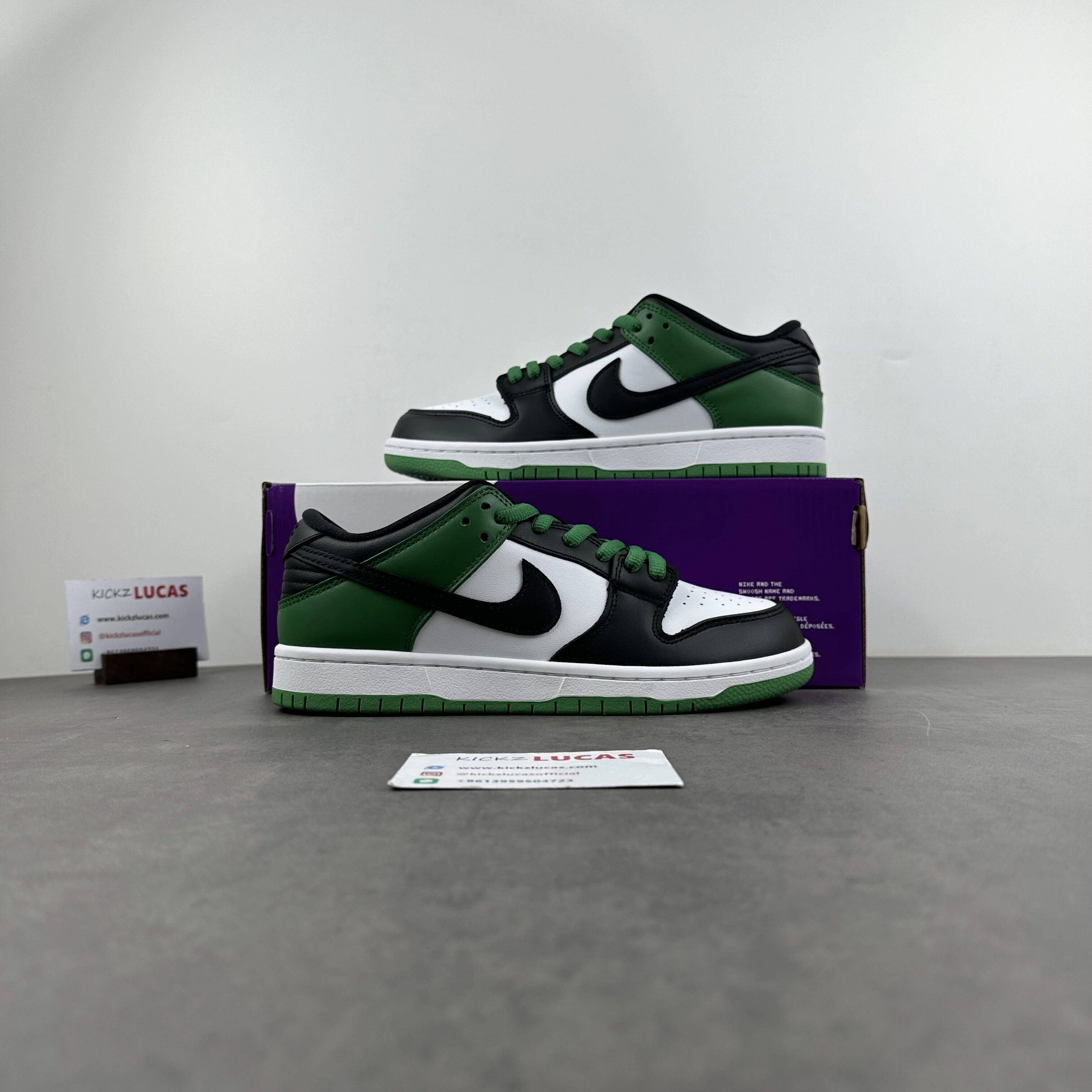 SB Dunk Low  Green BQ6817- Premium 582