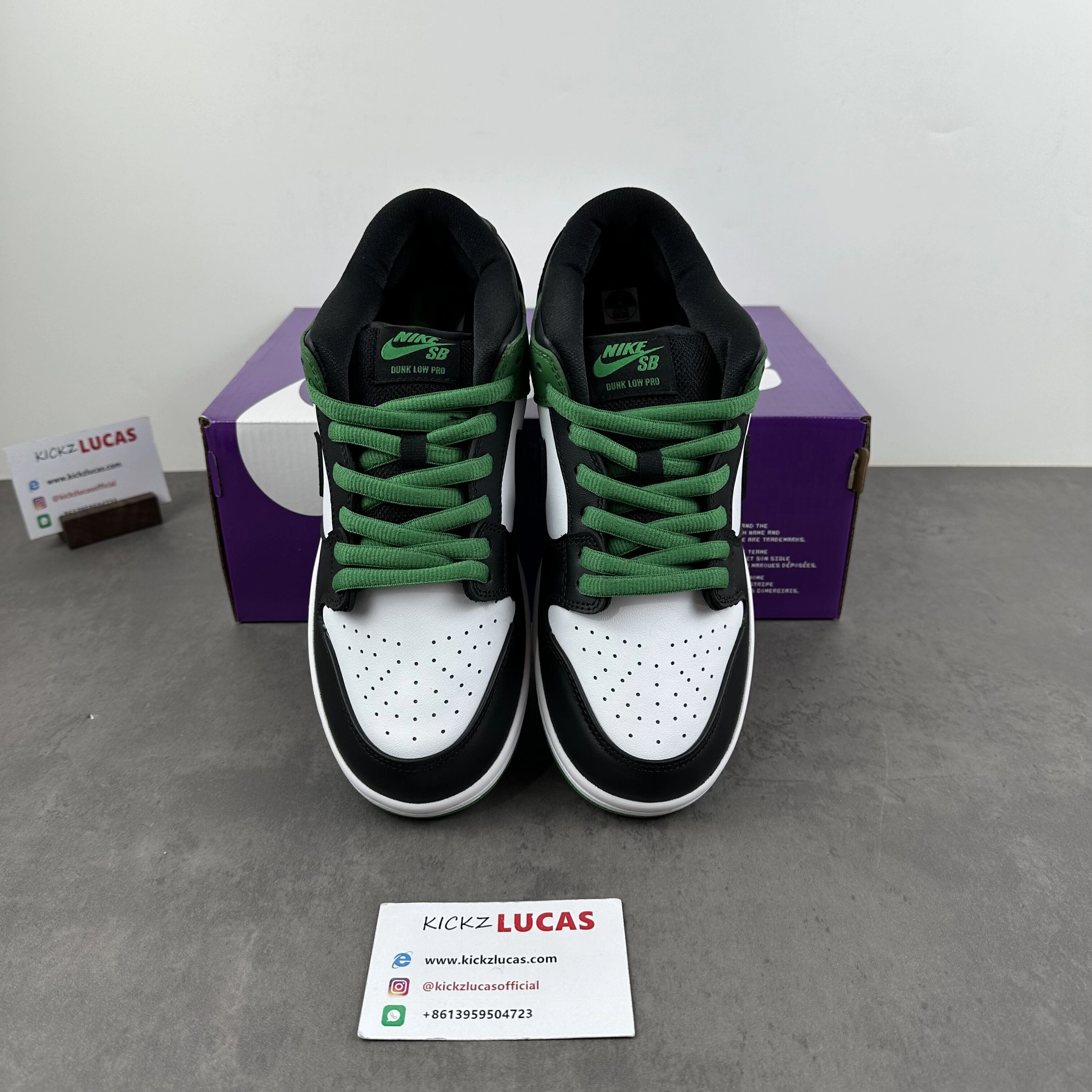 SB Dunk Low  Green BQ6817- Premium 582