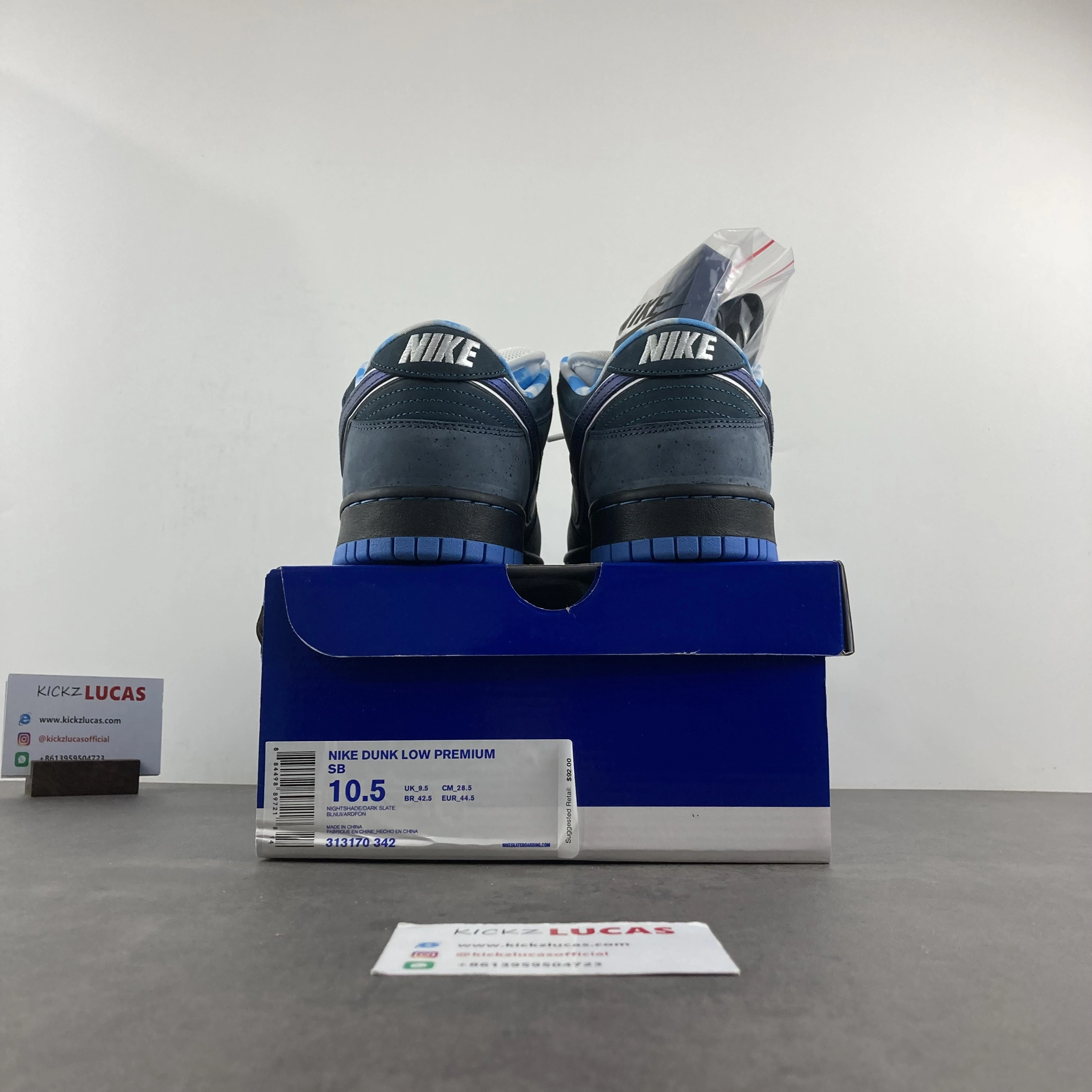 SB Dunk Low Concepts Blue Lobster 313170- Durable 316