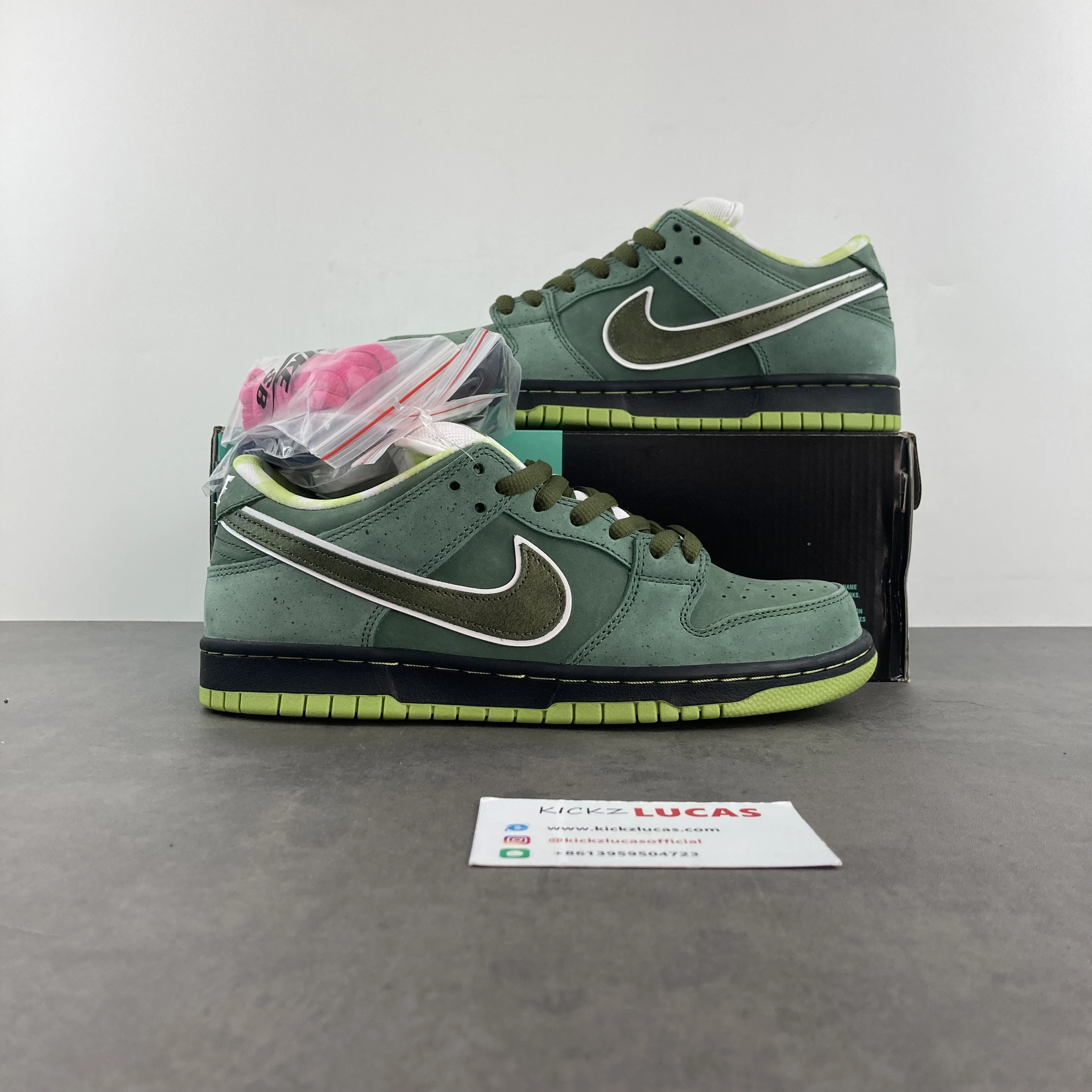 SB Dunk Low Concepts Green Lobster BV1310- ZeroBulk 350