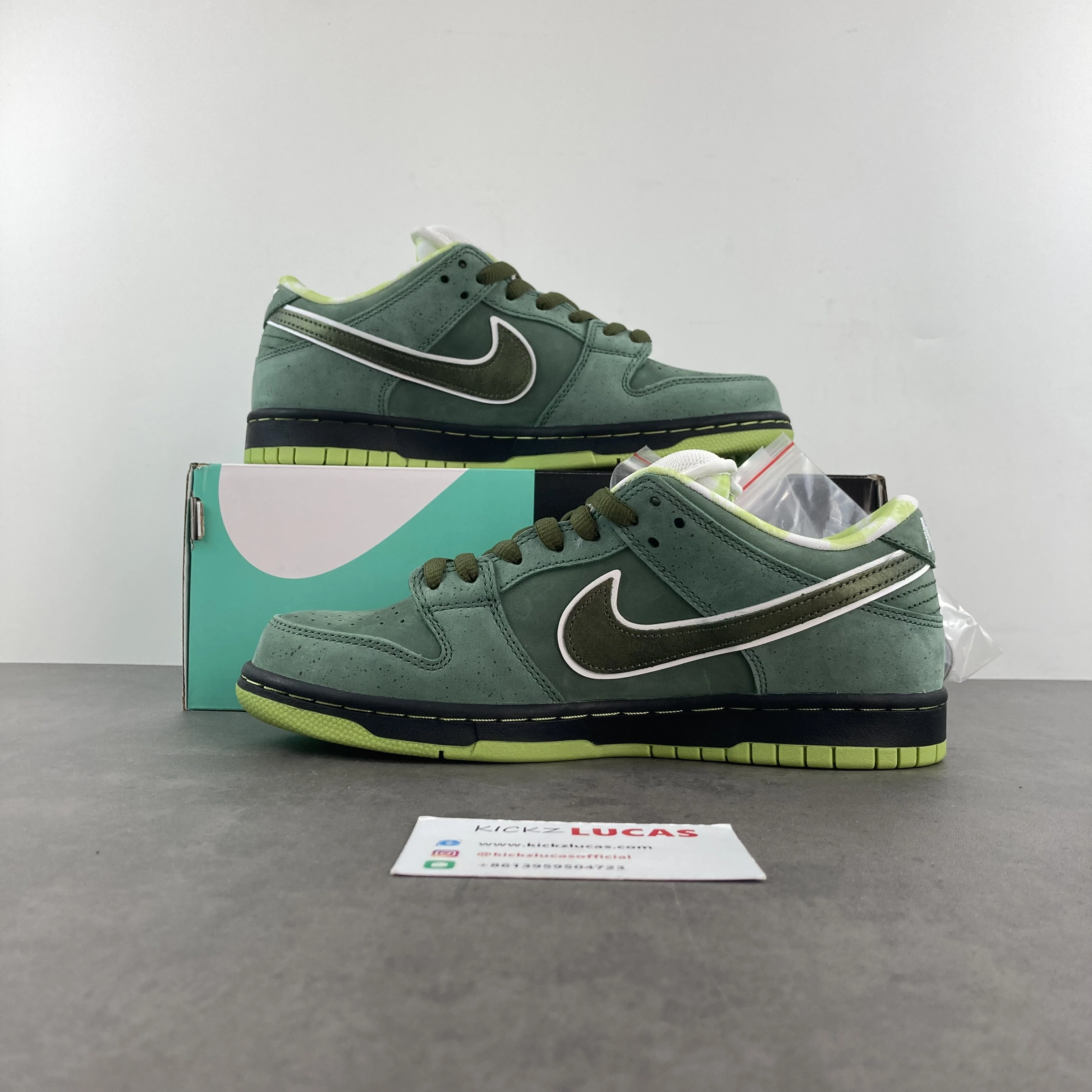 SB Dunk Low Concepts Green Lobster BV1310- ZeroBulk 350