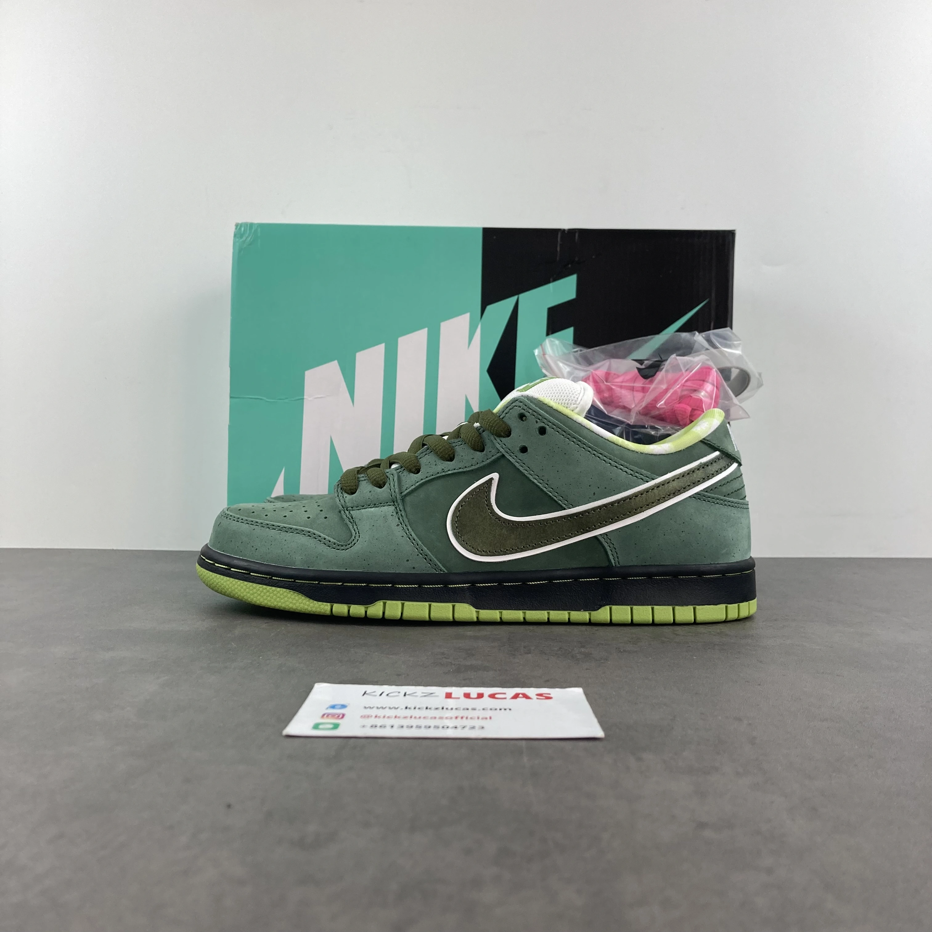 SB Dunk Low Concepts Green Lobster BV1310- ZeroBulk 350