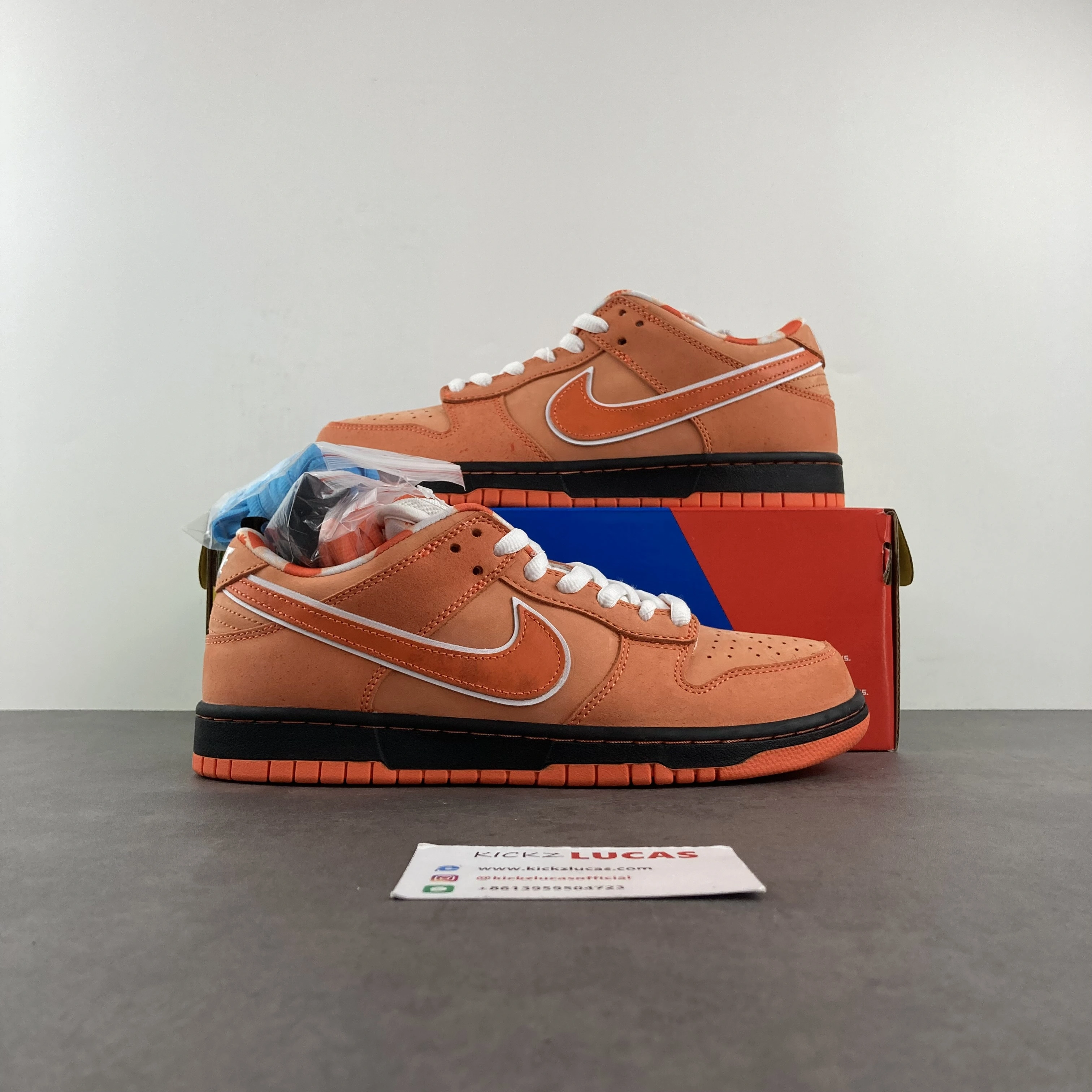 Original SB Dunk Low Concepts Orange Lobster FD8776- 352