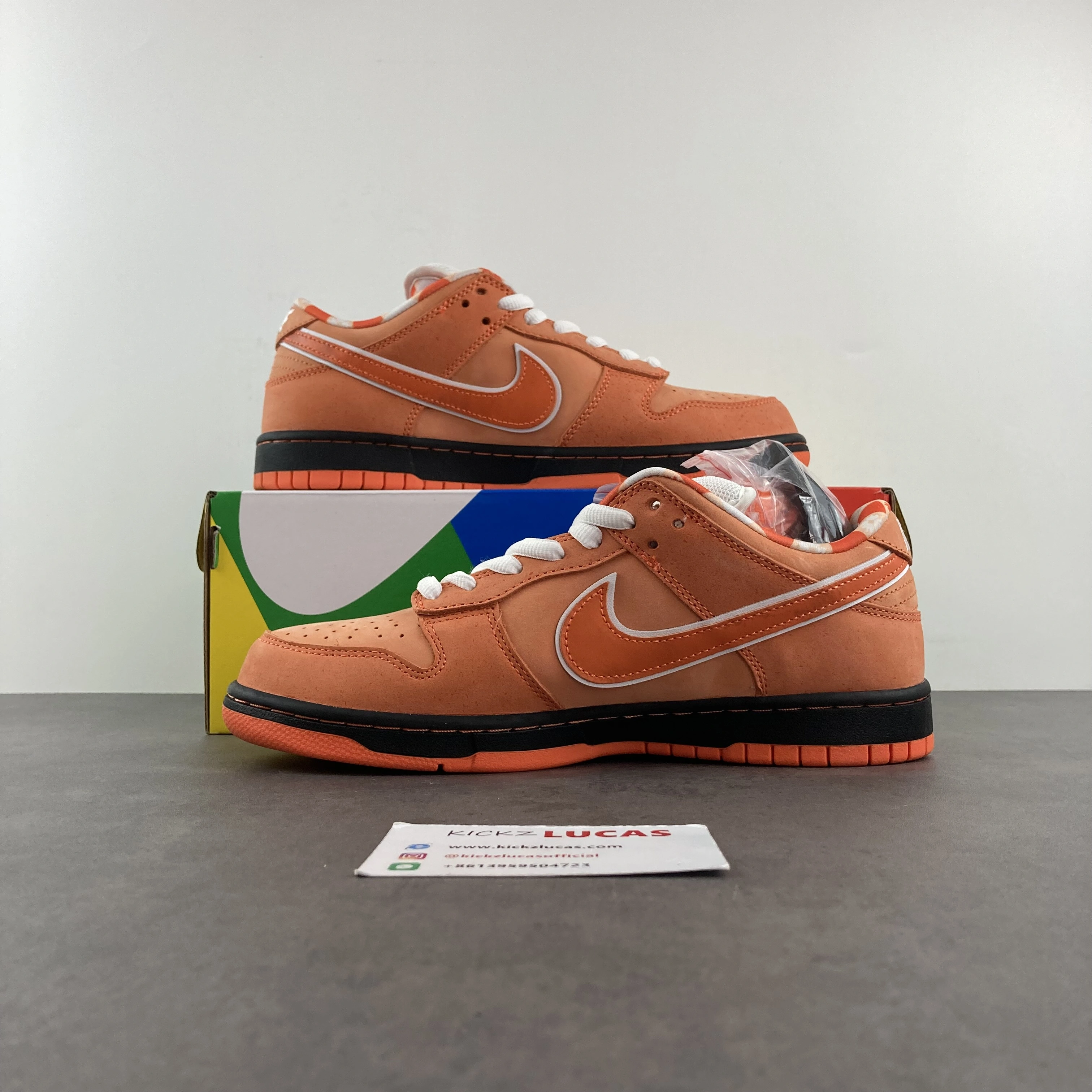 Original SB Dunk Low Concepts Orange Lobster FD8776- 352