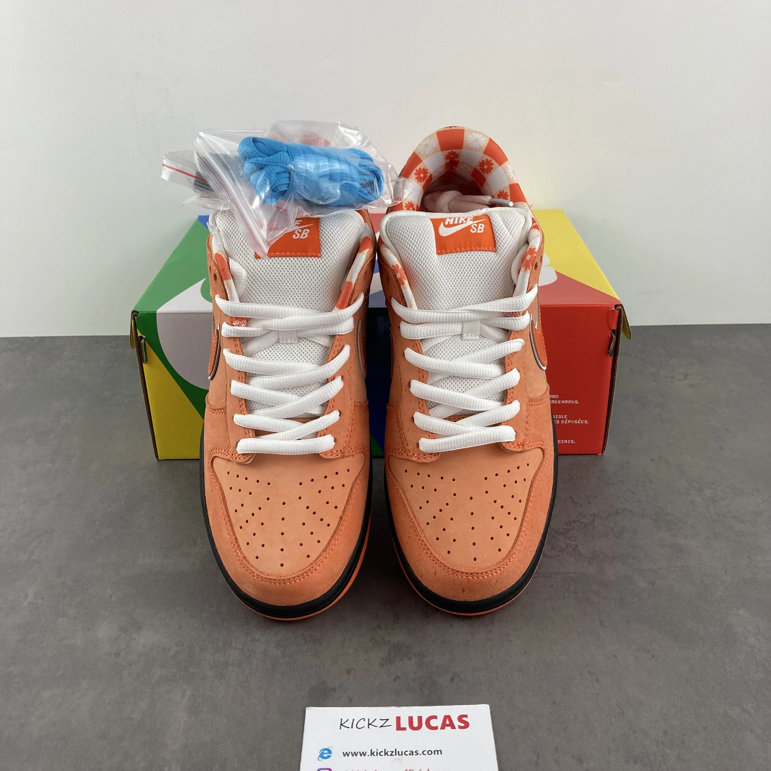 Original SB Dunk Low Concepts Orange Lobster FD8776- 352