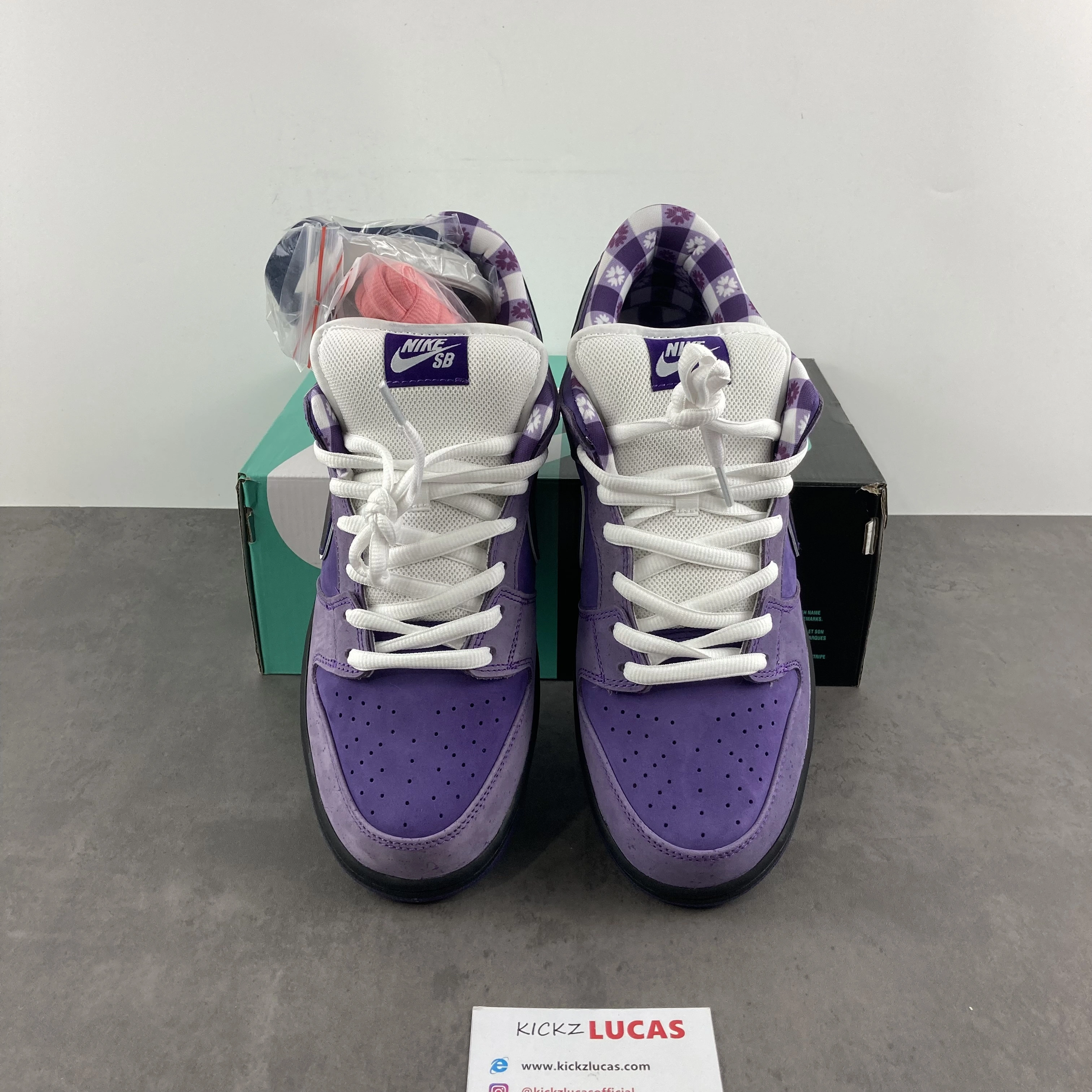 StreetReady SB Dunk Low Concepts Purple Lobster BV1310- 620