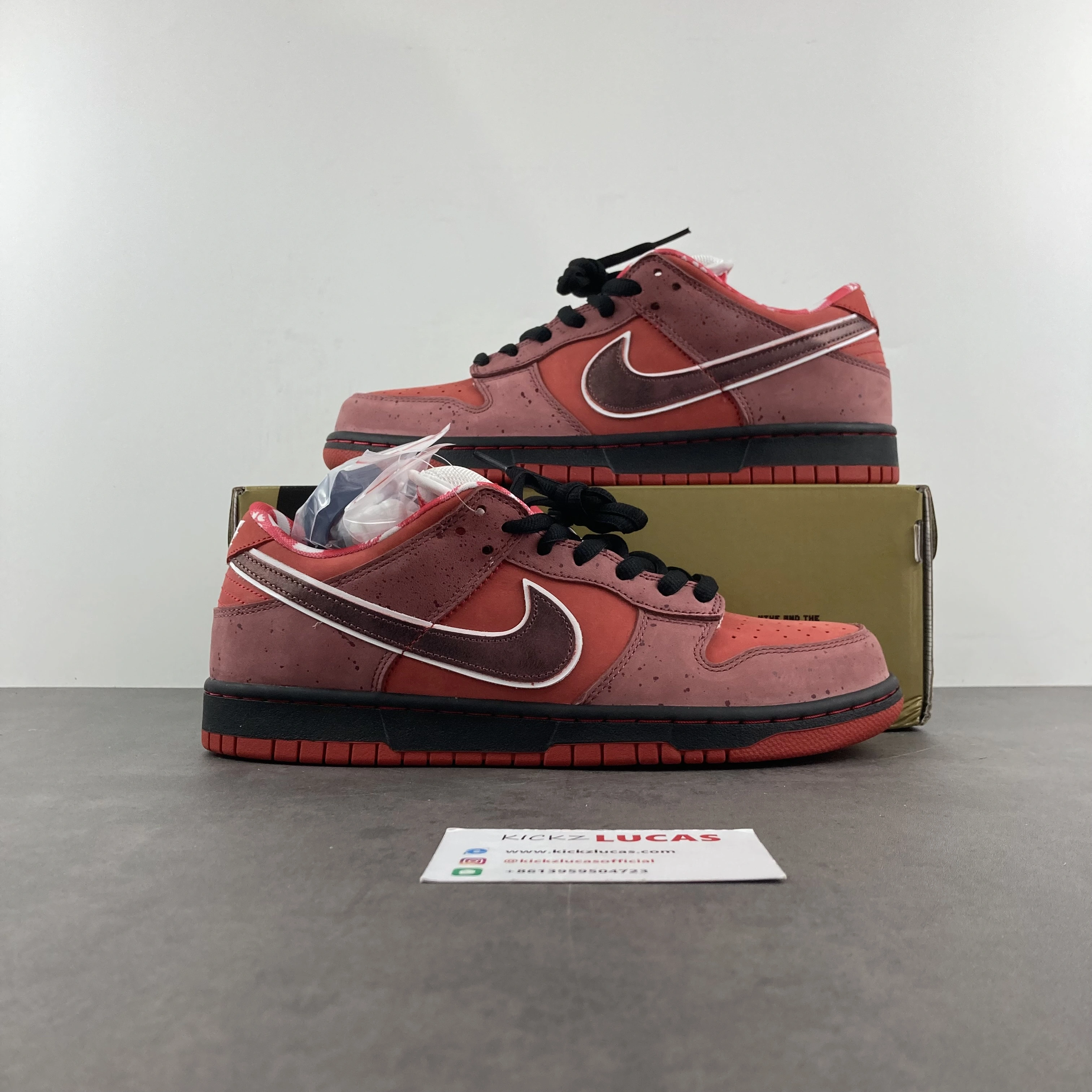 Unisex SB Dunk Low Concepts Red Lobster 313170- 351