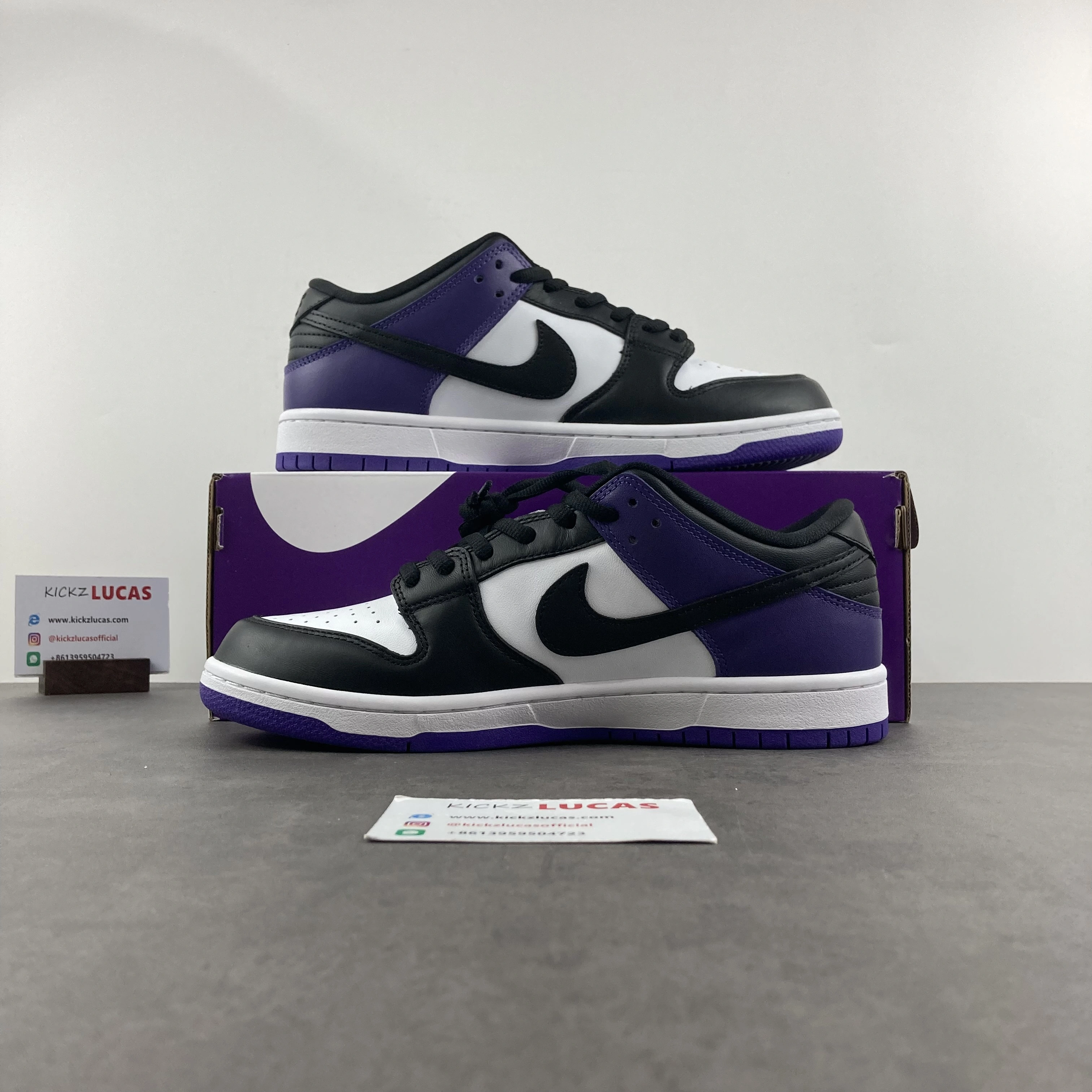Classic SB Dunk Low Court Purple BQ6817- 644