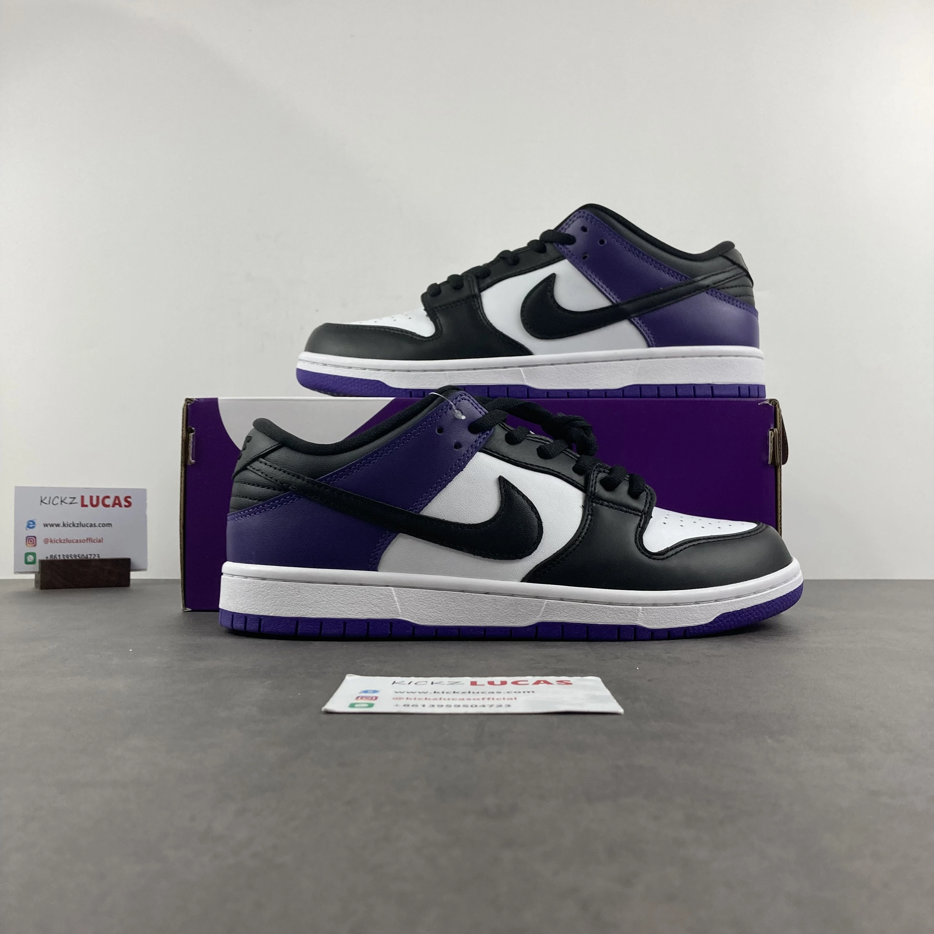 Classic SB Dunk Low Court Purple BQ6817- 644