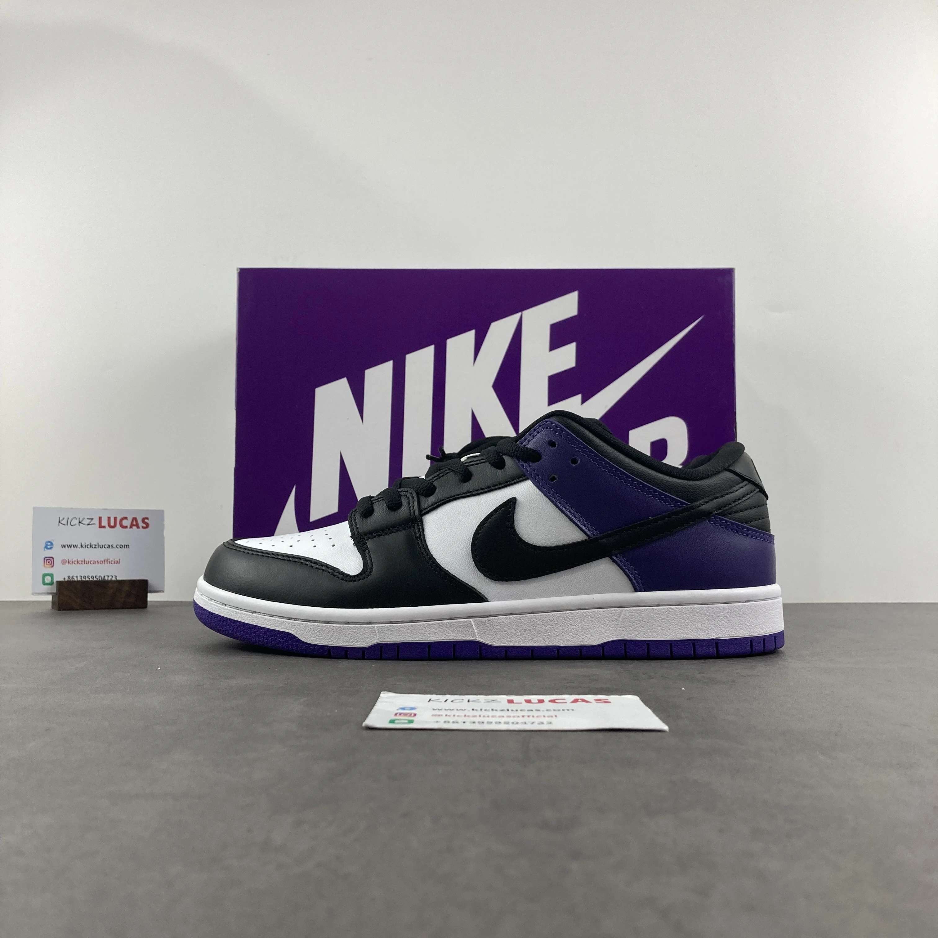 Classic SB Dunk Low Court Purple BQ6817- 644
