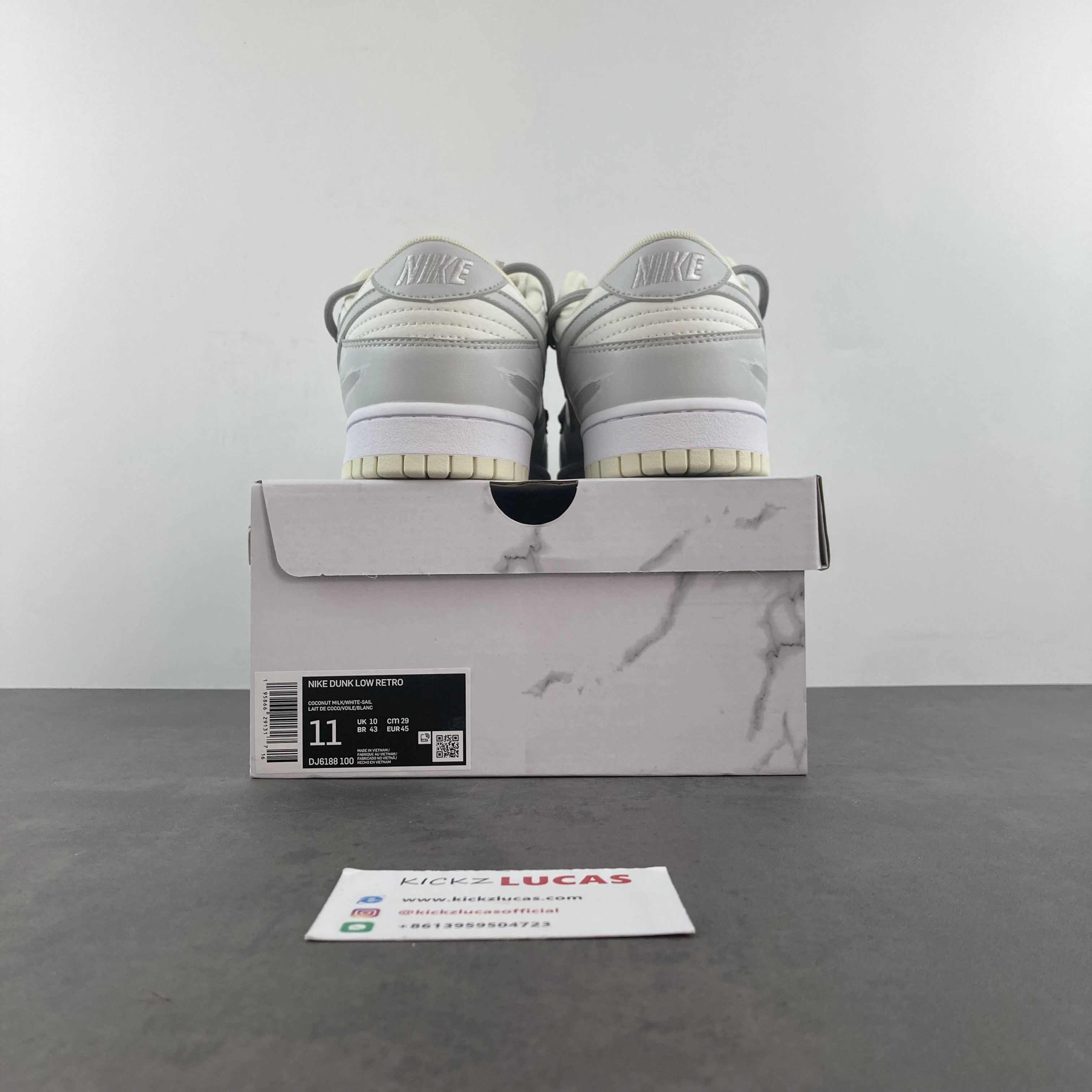 SB Dunk Low Csutom Paper airplane DJ6188- Original 133