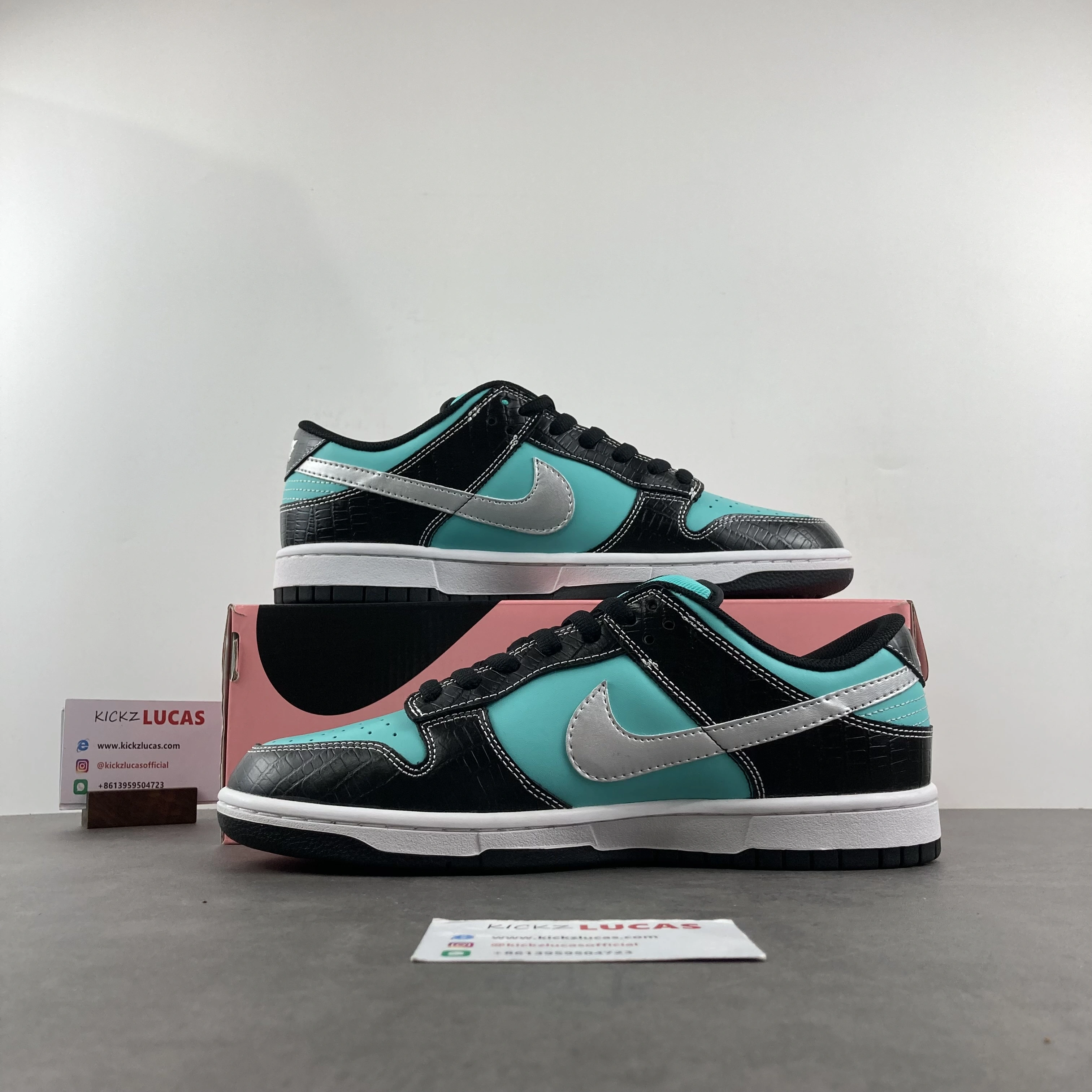 SB Dunk Low Diamond Supply Co. Aqua Blue Style 304292- AllSeason 225