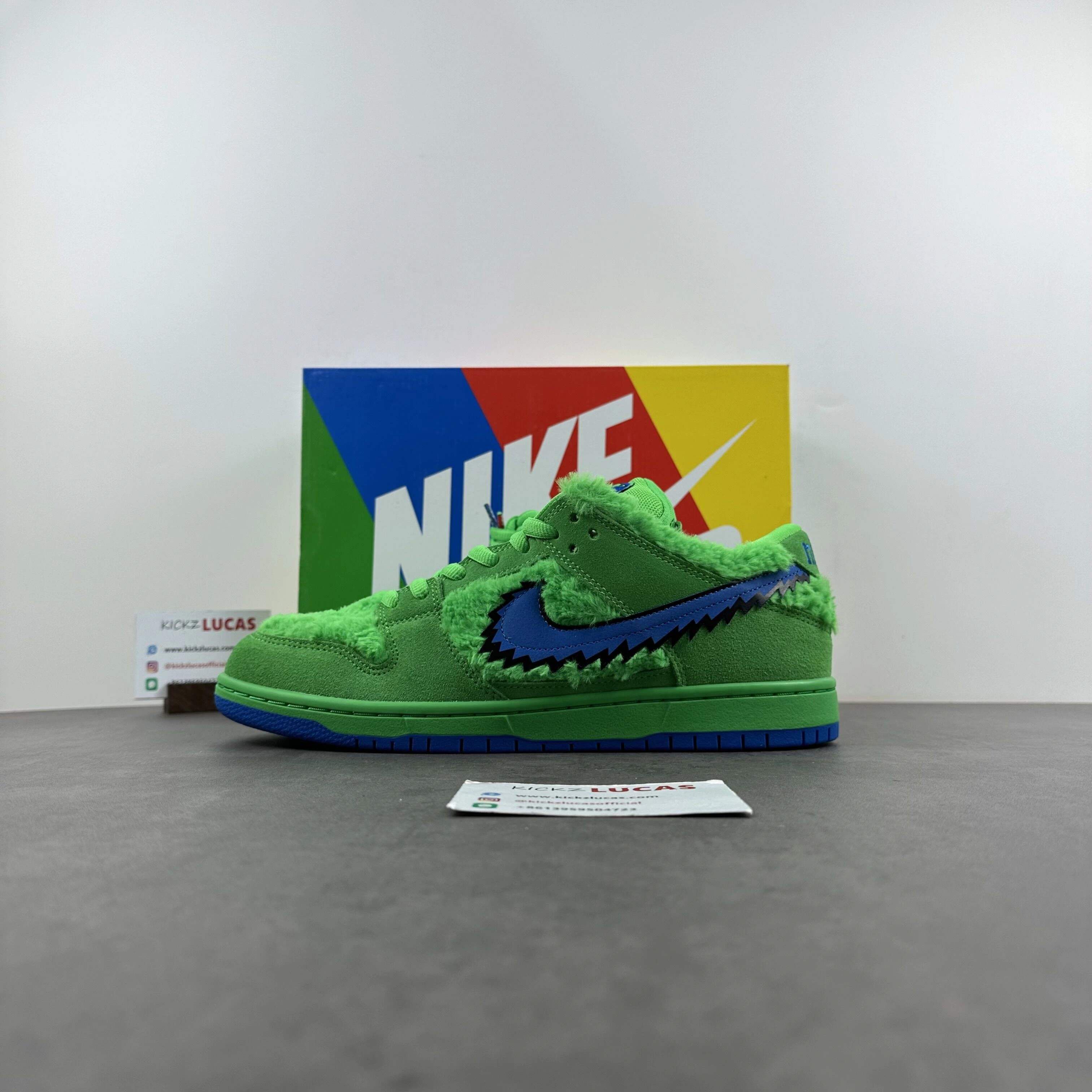 SB Dunk Low Grateful Dead Bears Green CJ5378- Bright 57