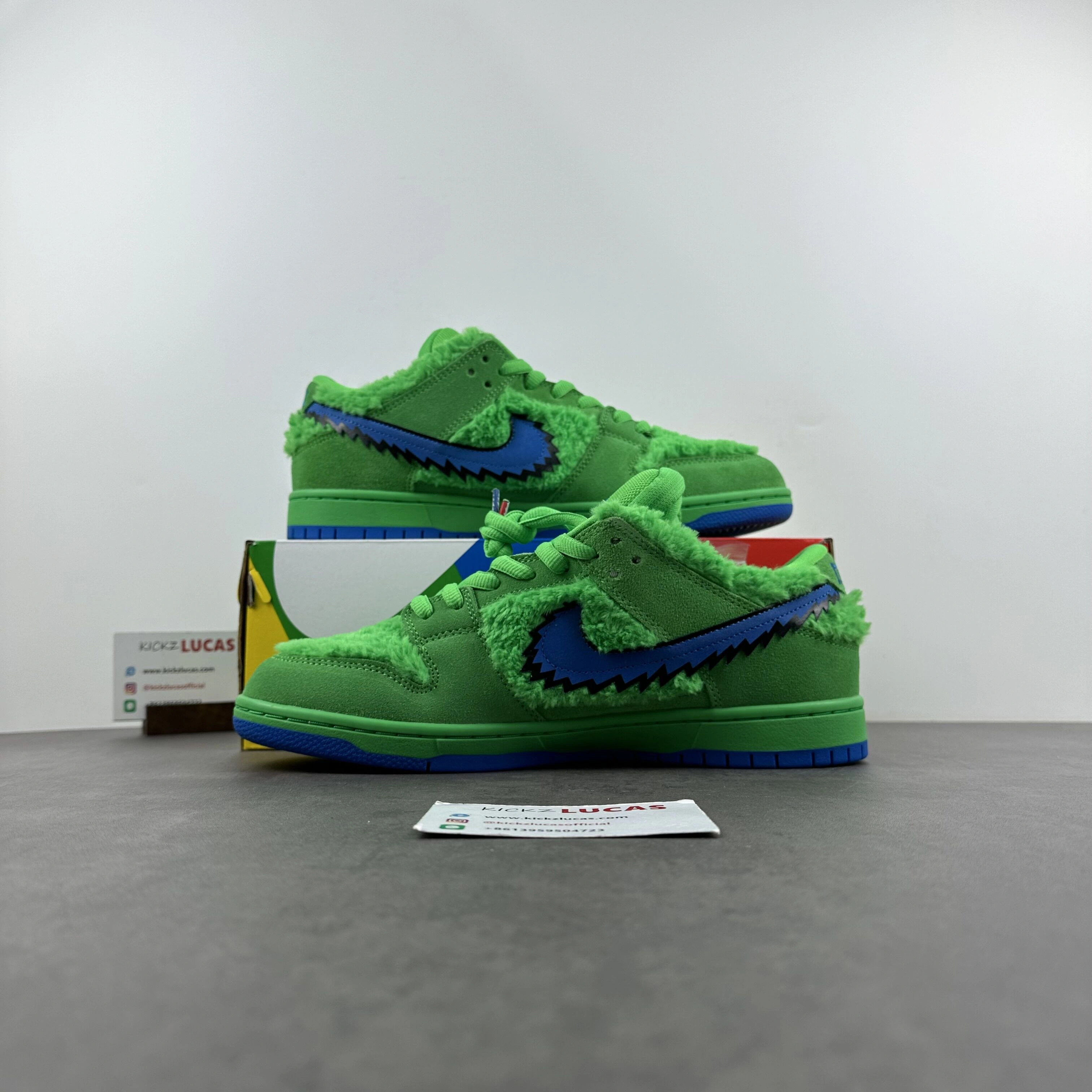 SB Dunk Low Grateful Dead Bears Green CJ5378- Bright 57